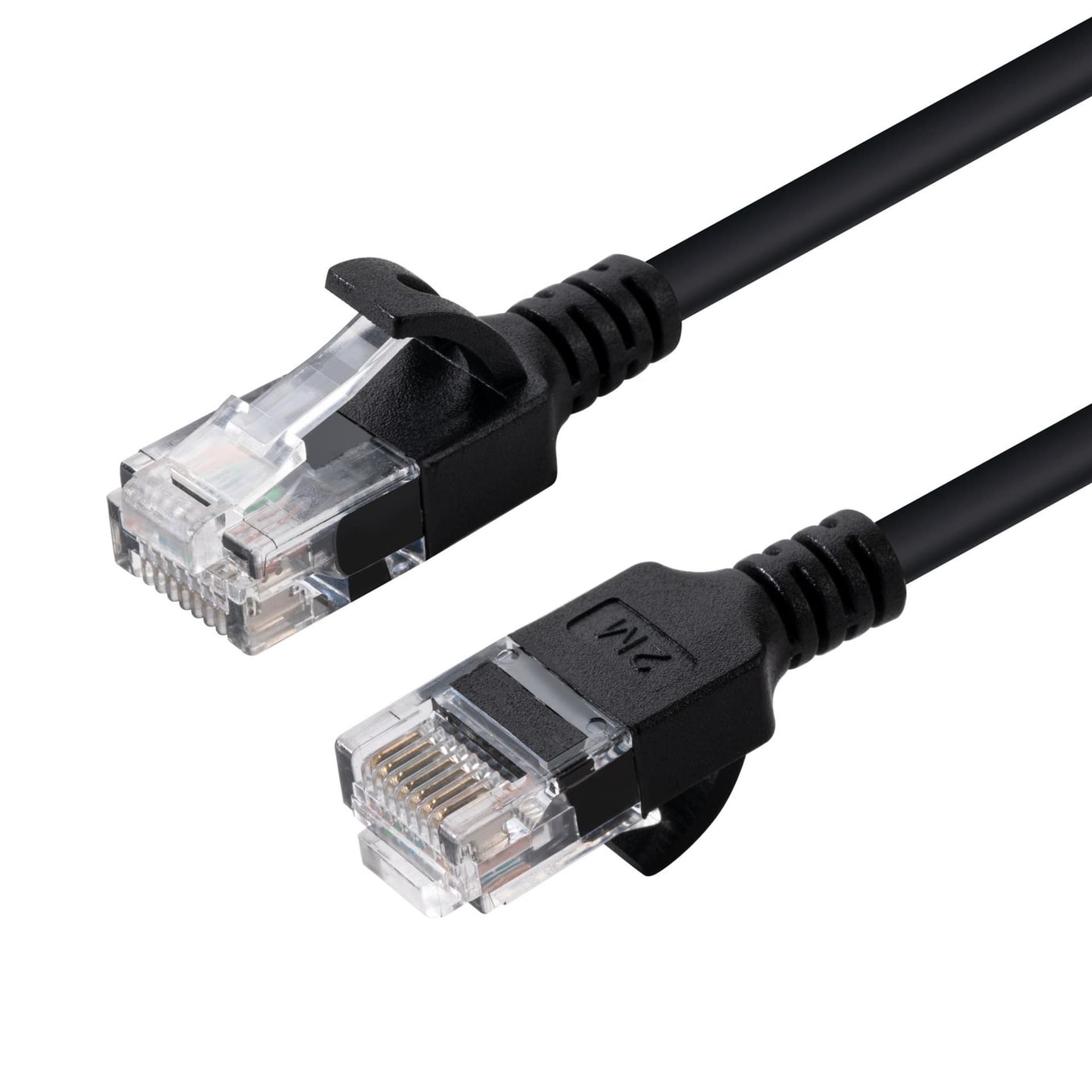 

MicroConnect U/UTP CAT6A Slim 0.5M Black