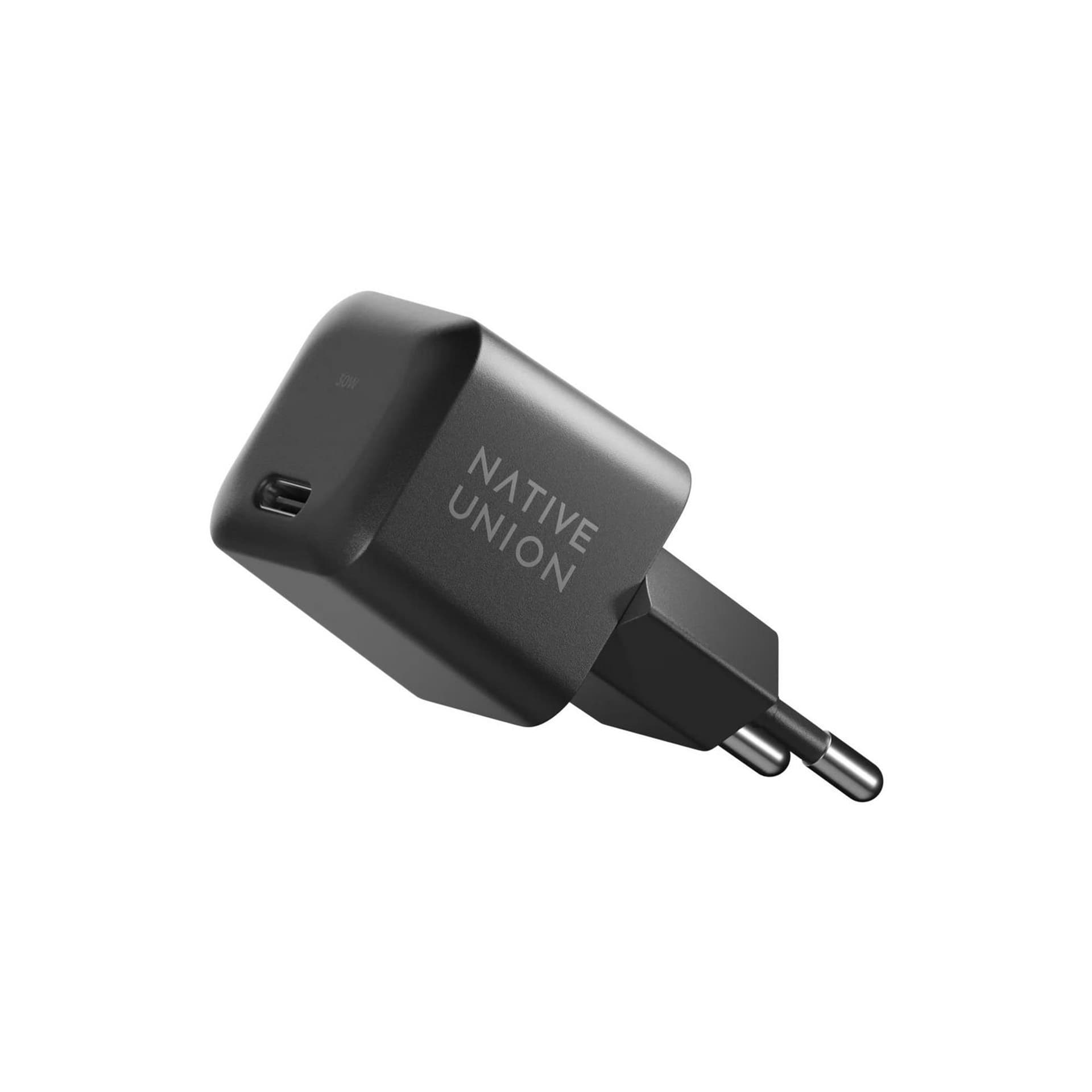 

Native Union Fast Gan Charger 30W. Black.
