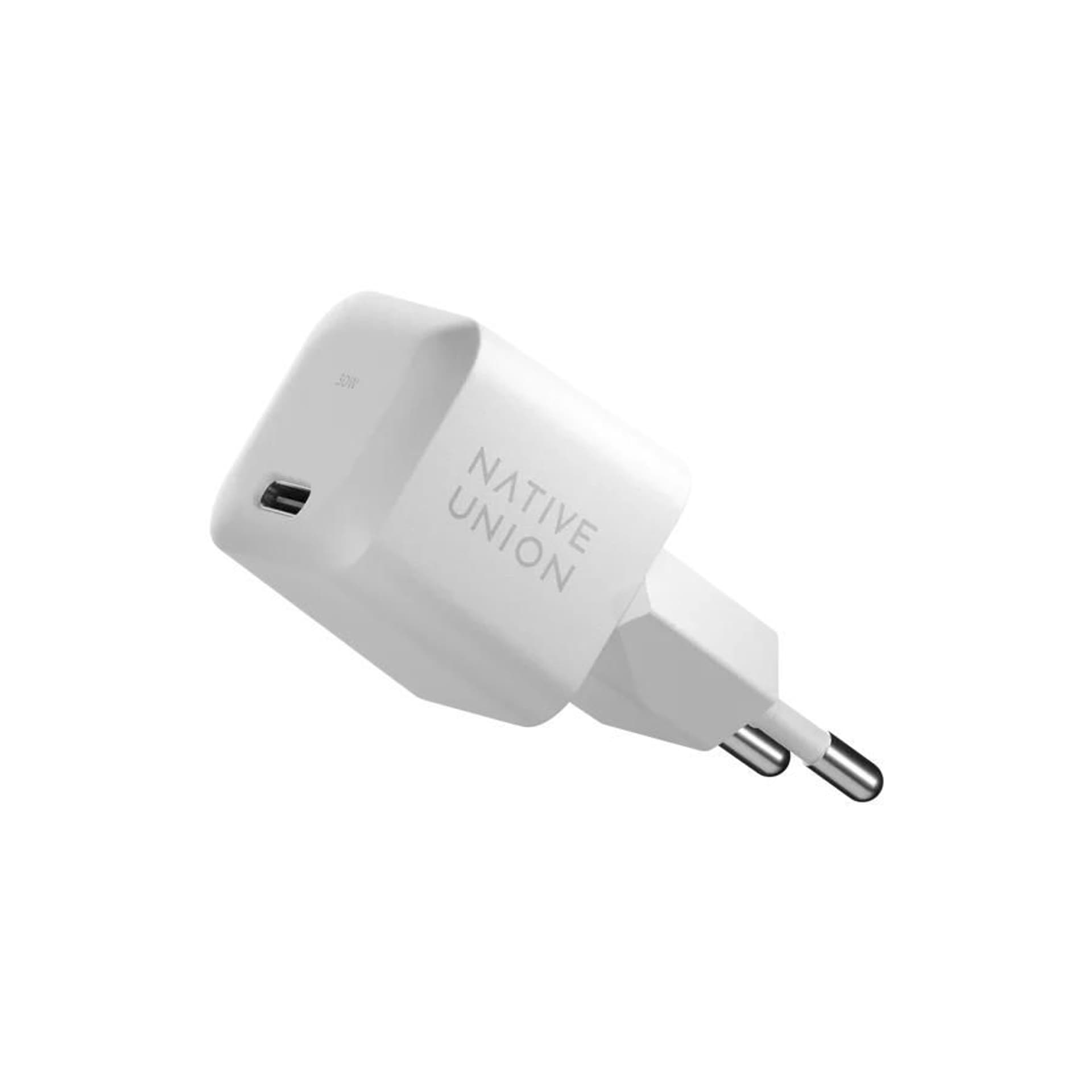 

Native Union Fast Gan Charger 30W. White.