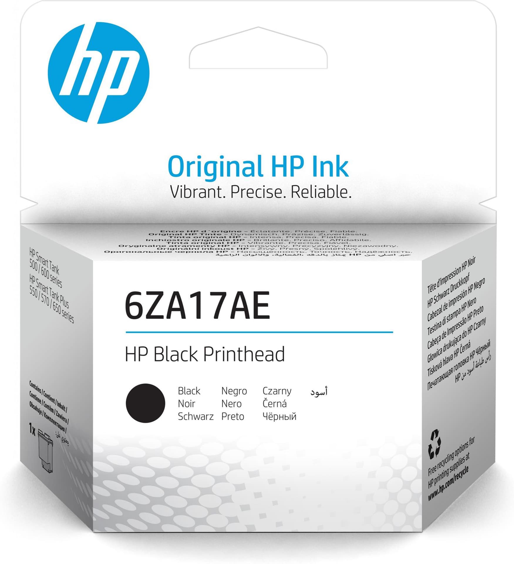 

HP oryginalny głowica drukująca 6ZA17AE, HP Smart Tank 51X, 67X, 70XX, 72X, 73XX, 75X, 76XX