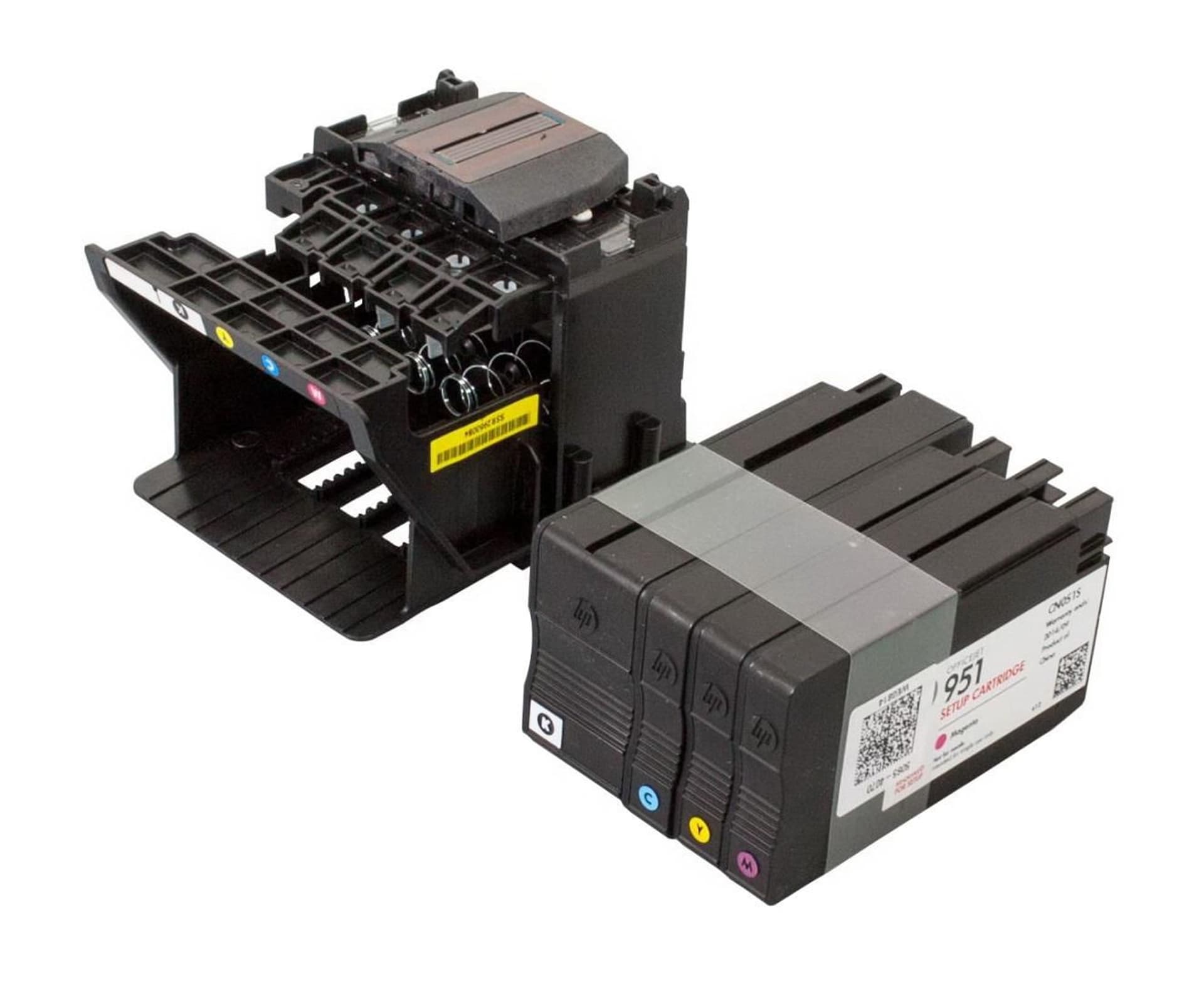 

HP oryginalny printhead replacement kit CR324A, HP Officejet Pro 8600, CR322A, CR323A, CM751-60126, obsahuje inkousty, Zestaw do w