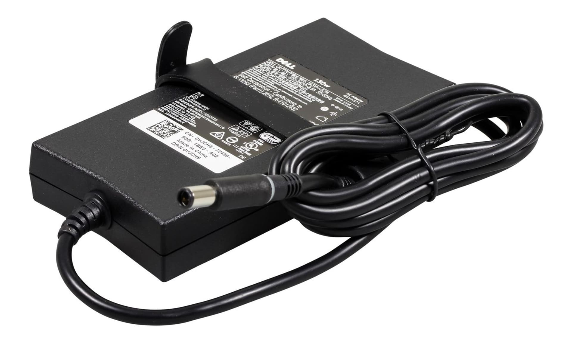 

Dell 130W AC Adapter (3-pin) with, 3-pin) wit