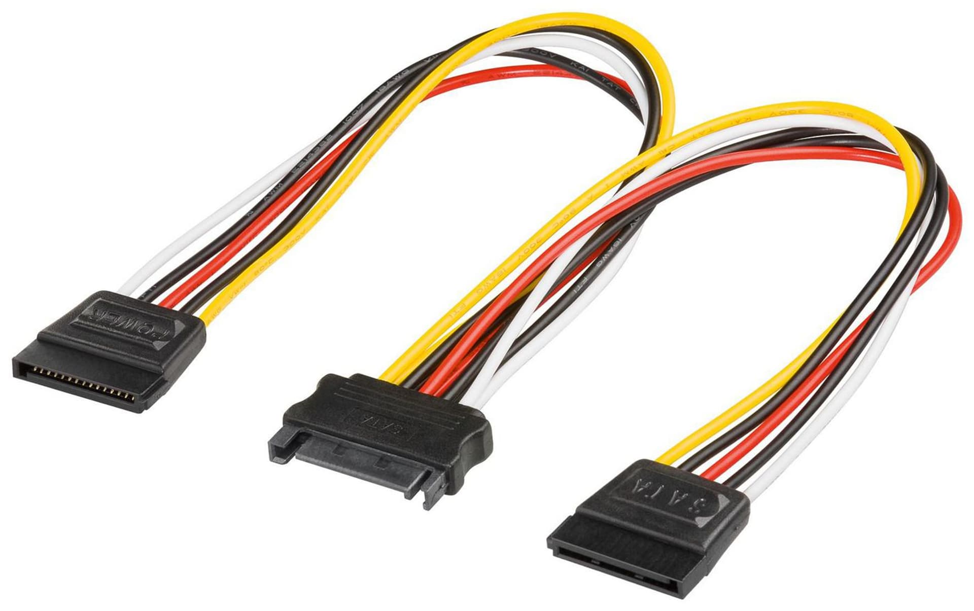 

MicroConnect PC Y-Power supply cable, 0,2m