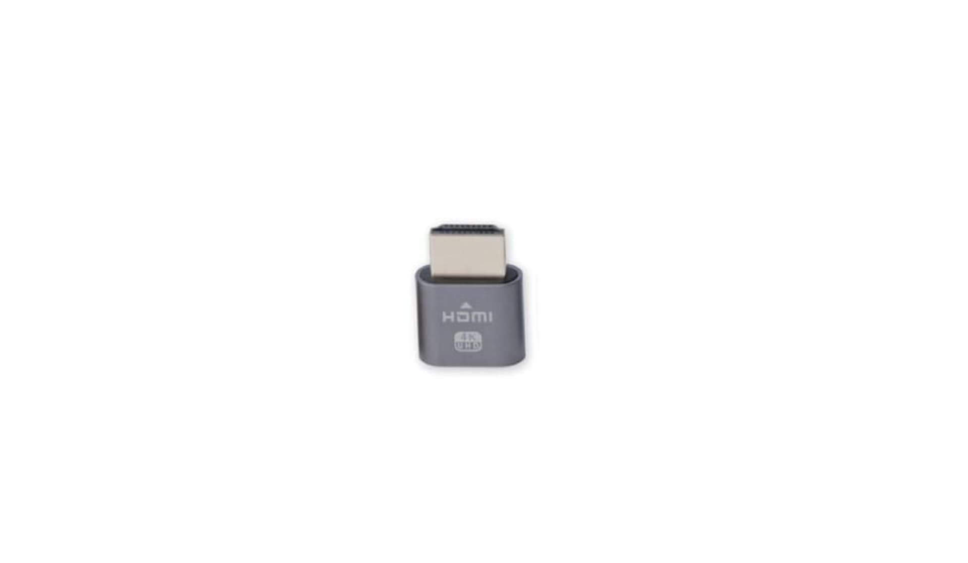 

MicroConnect 4K HDMI Dummy, Grey