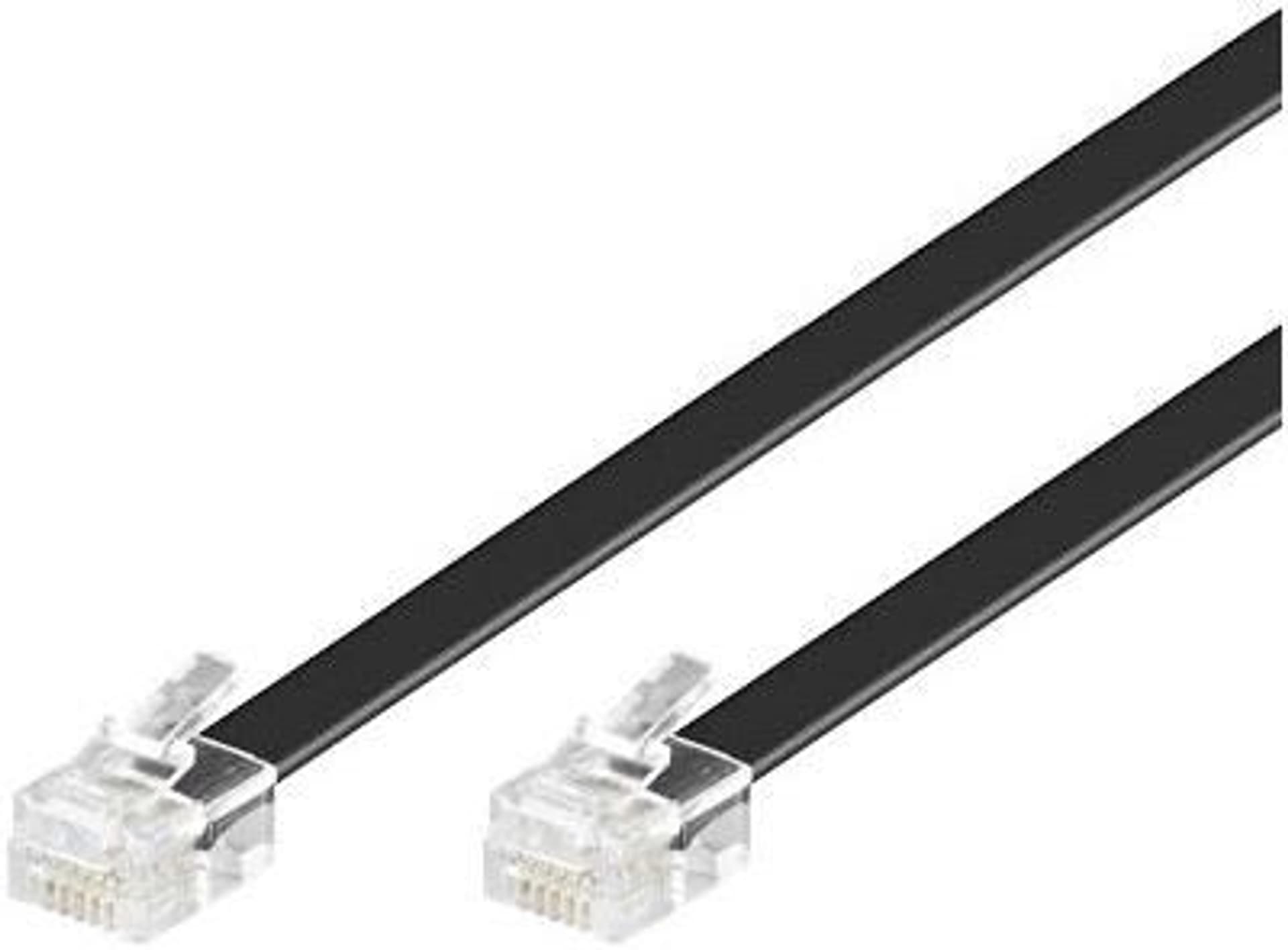 

MicroConnect Modular Straight RJ12 6C/6P 6m