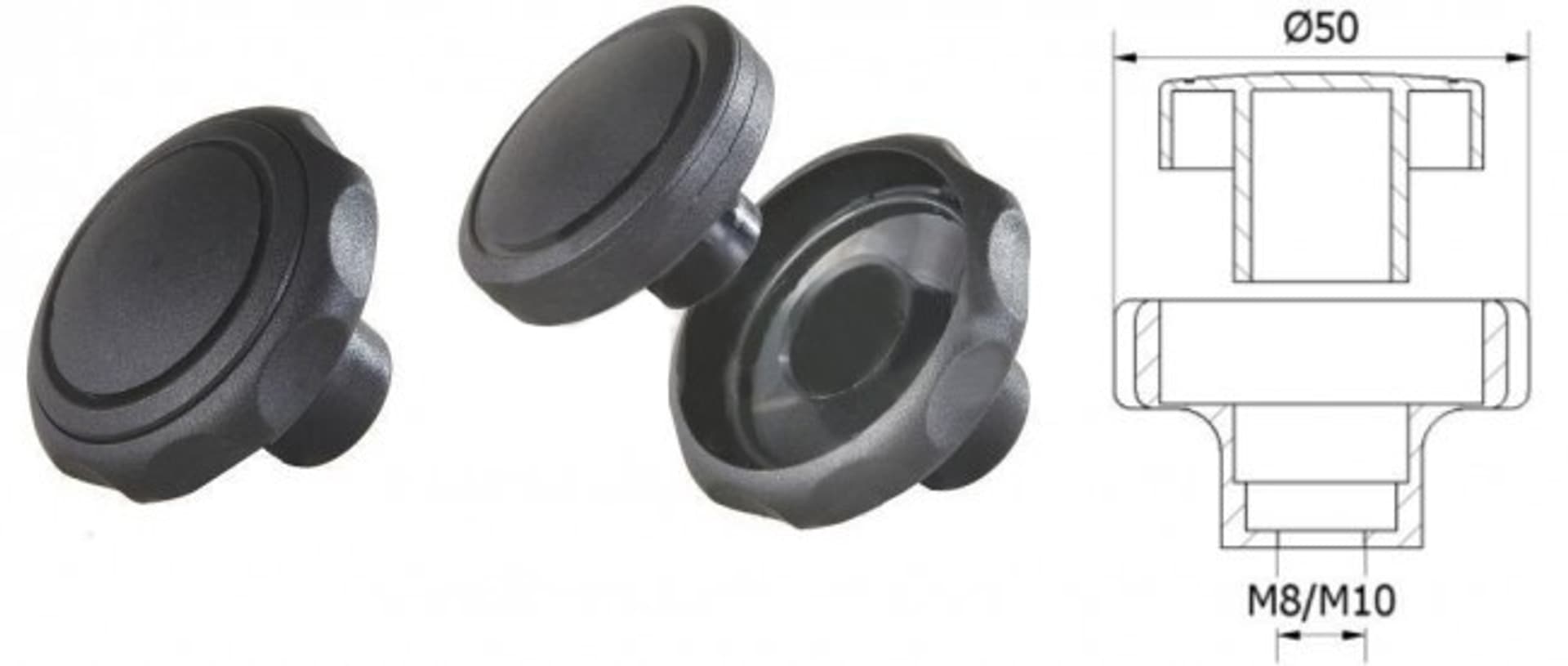 

POKRĘTŁO SKŁADANE POK 02 FI 50 M10 804