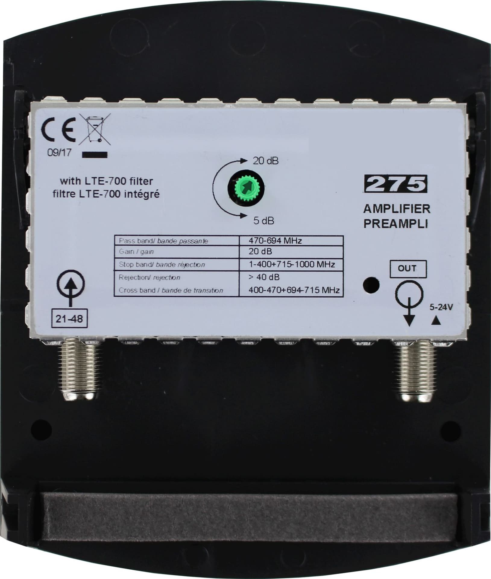

Maximum Amplifier CH21-48 / 470-694