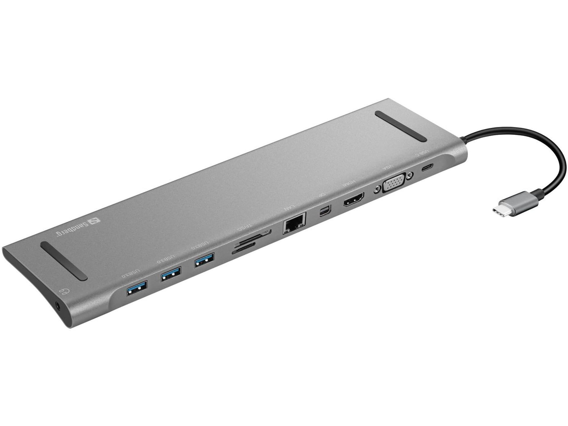 

SANDBERG 136-23 Srebrny USB Typ C