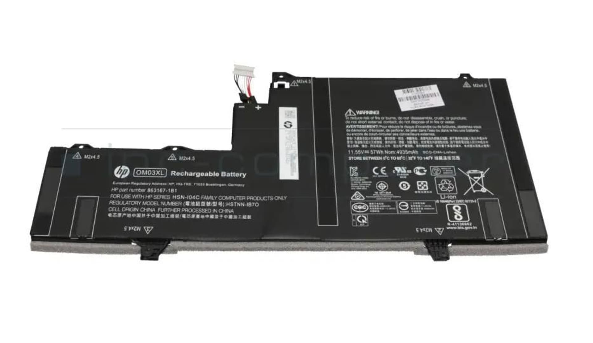 

HP 3C 57W4.935A LI OM03057XL-PL