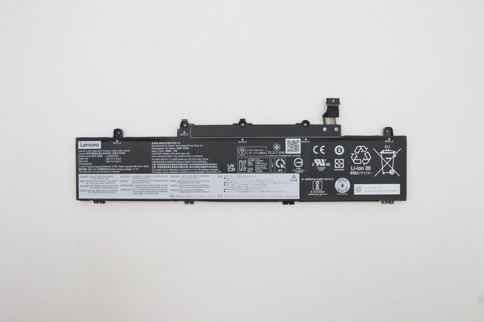 

Lenovo FRU E14/15 SP/A L20M3PD4