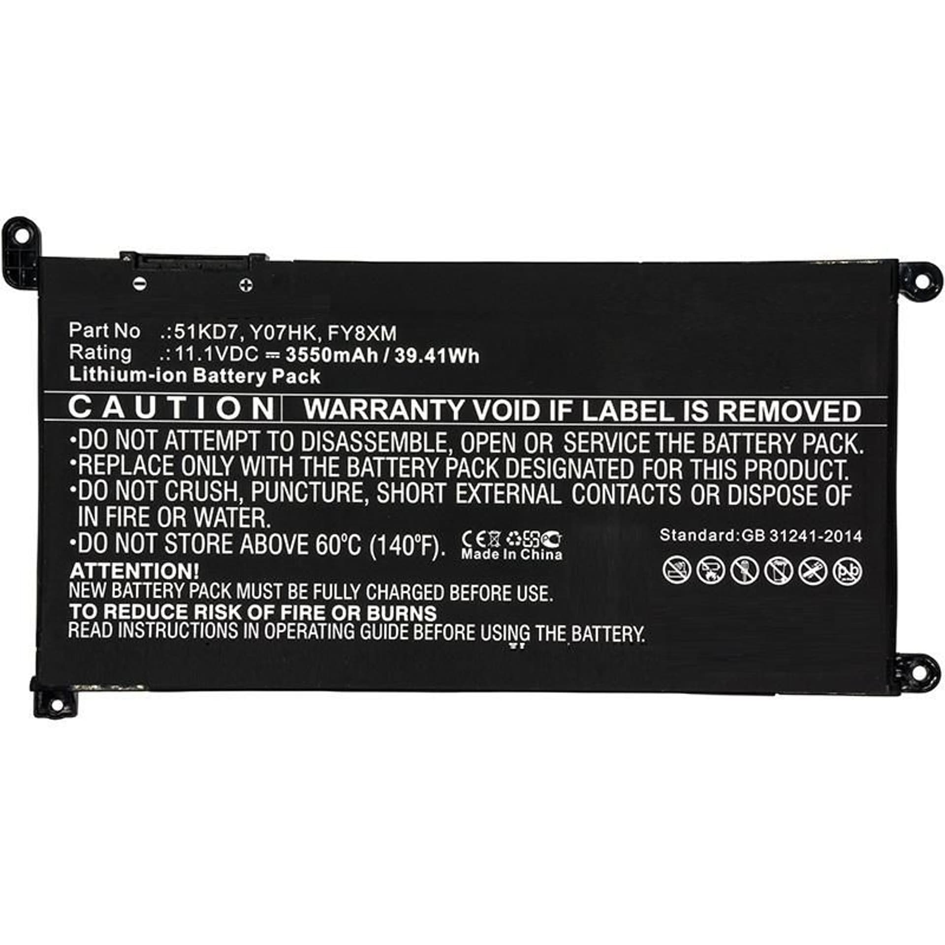 

CoreParts Laptop Battery for Dell