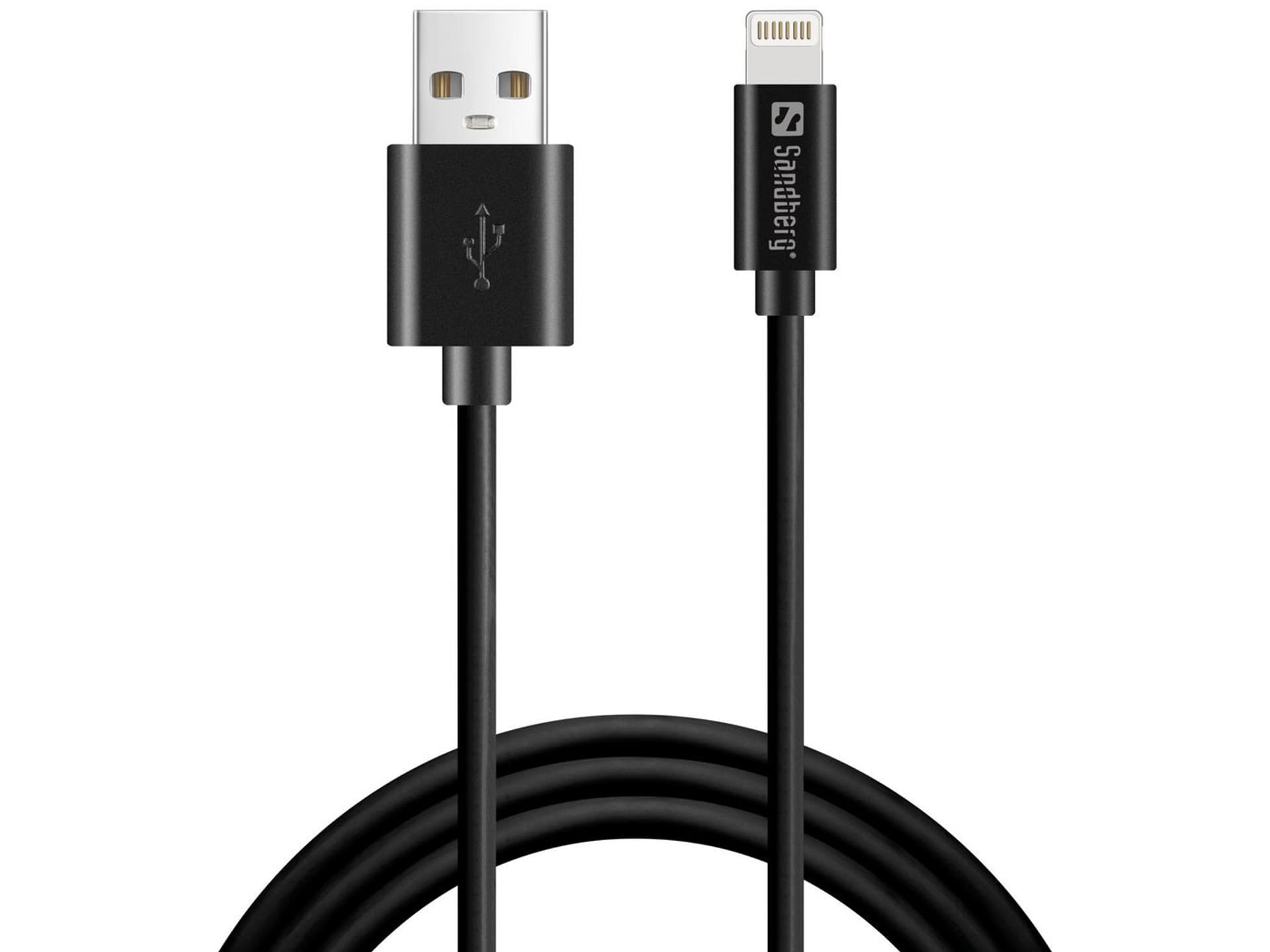 

Sandberg USB<gt/>Lightning MFI 1m Black