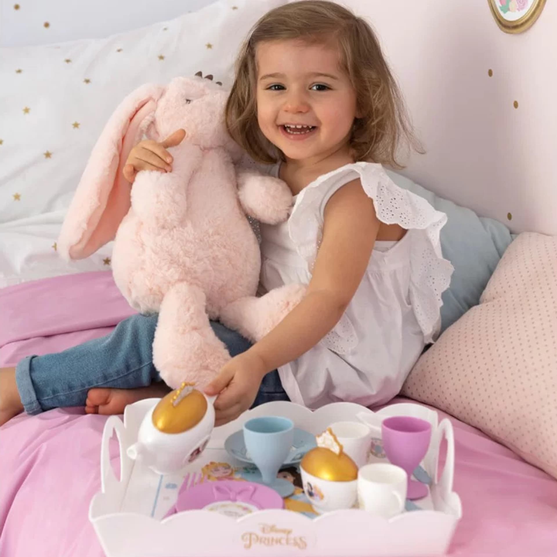 

Smoby Disney Princess Księżniczki Disneya Wózek z Zastawą + 17 akcesoriów