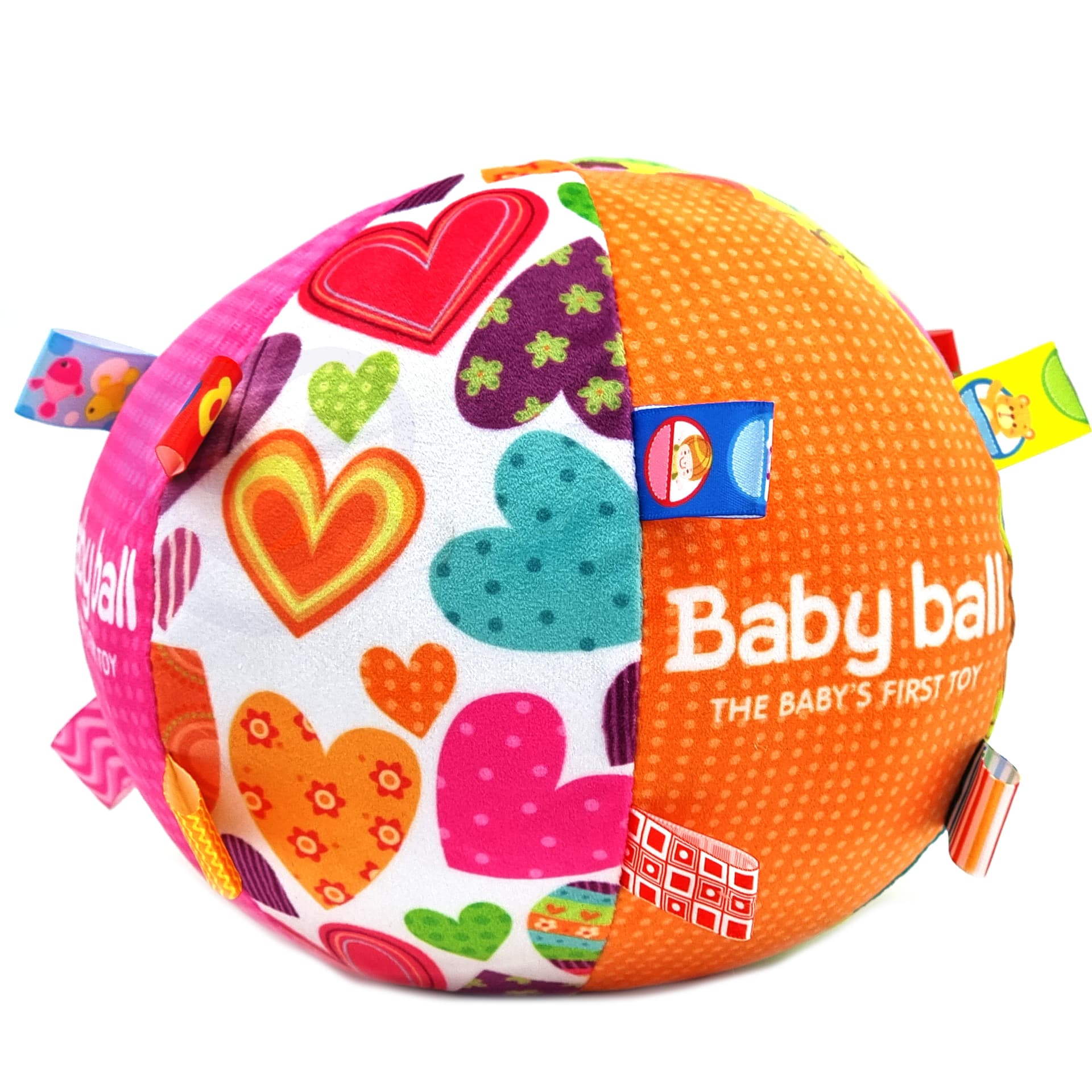 

WOOPIE BABY Miękka Sensoryczna Piłka Pani Metka z Wszywkami dla Malucha + Dźwięk