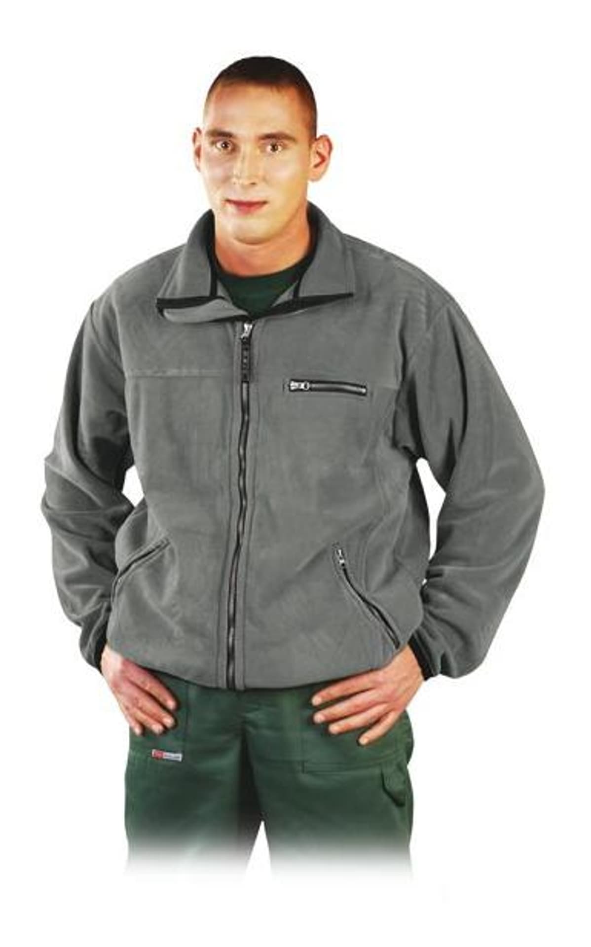 

BLUZA Z POLARU HONEYS SZARY ROZMIAR L