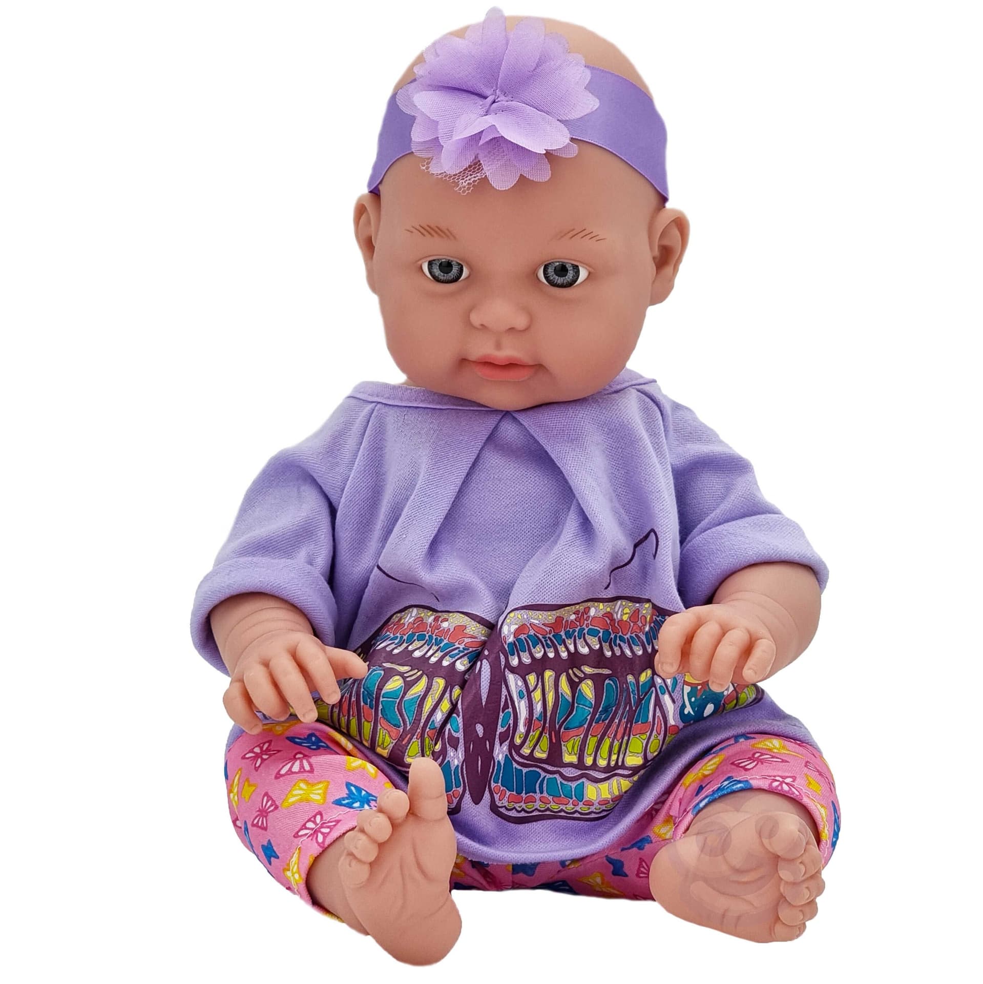 

WOOPIE Ubranko dla Lalki Zestaw Taneczny Motylek Bluzka Legginsy Opaska 43-46 cm