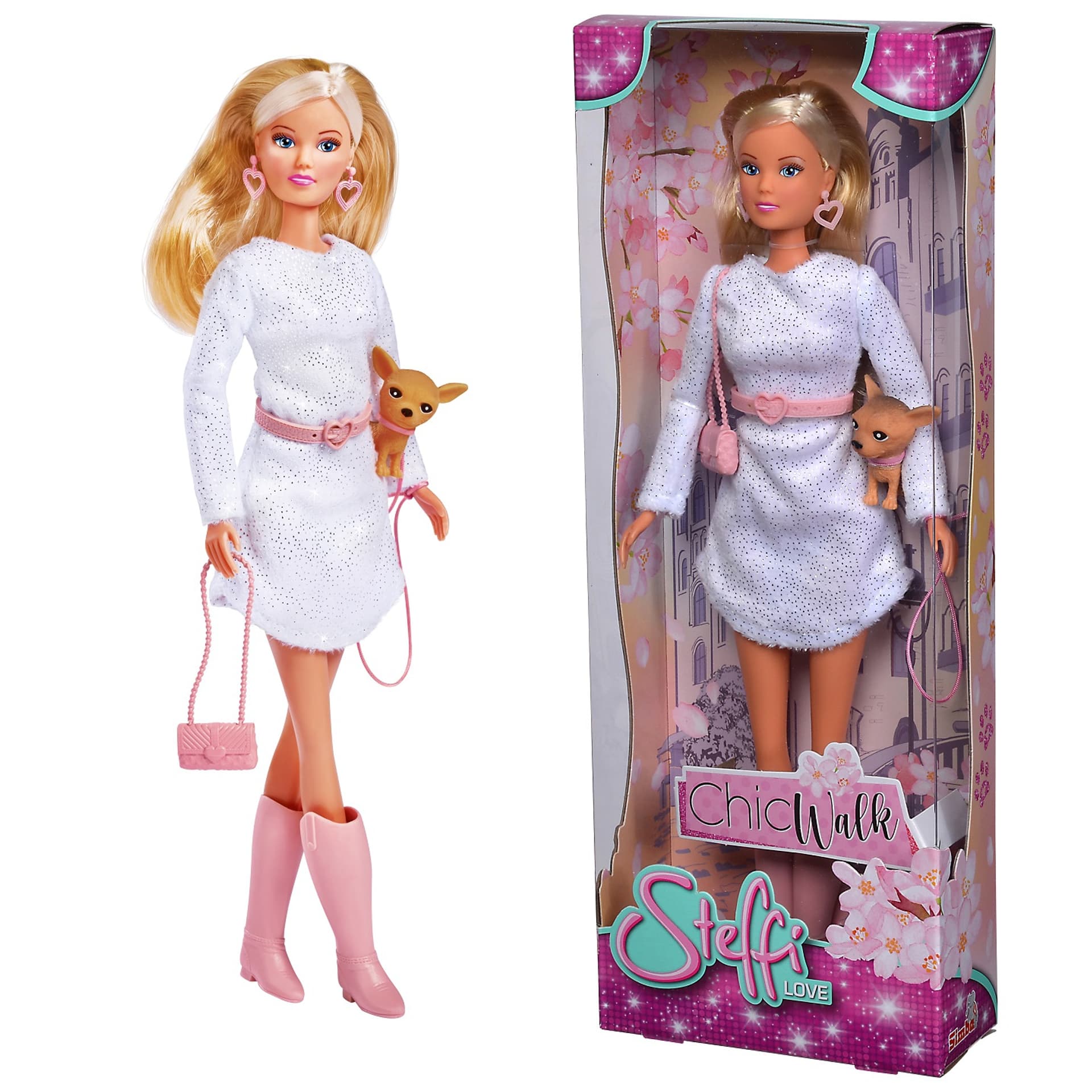 

Lalka Steffi z chihuahua