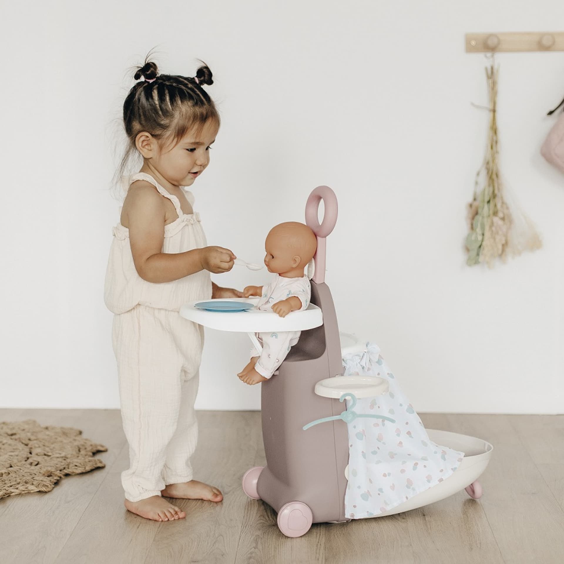 

SMOBY Baby Nurse Wielofunkcyjna Walizka z łóżeczkiem dla lalki