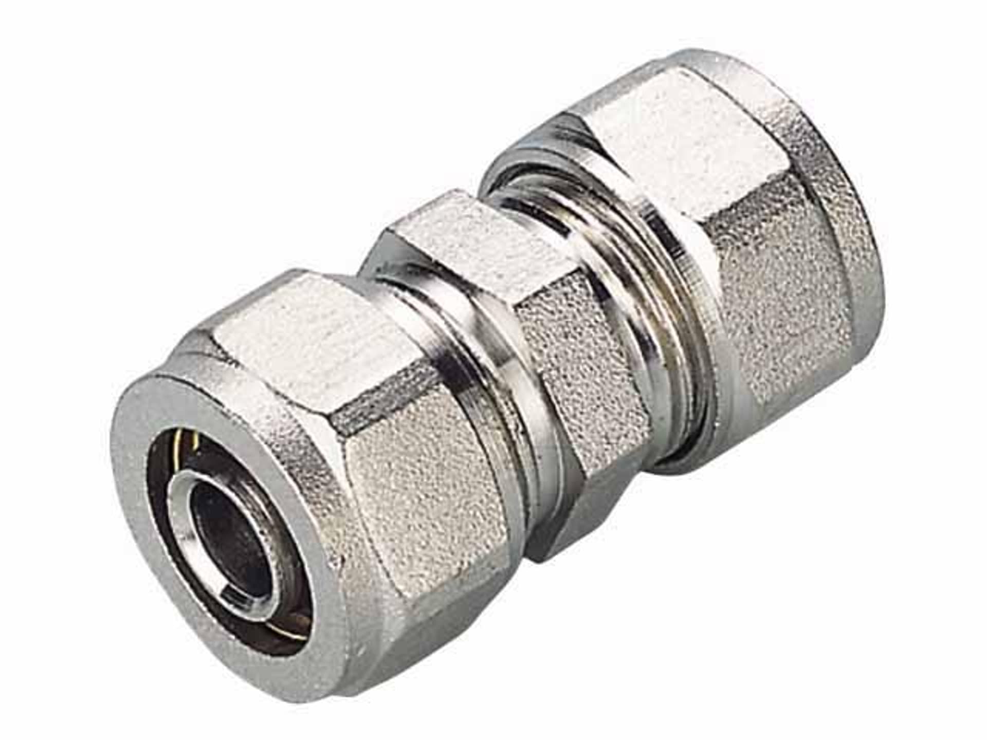 

ZŁĄCZKA PEX-AL-PEX CHROM 16*16 PODWÓJNA