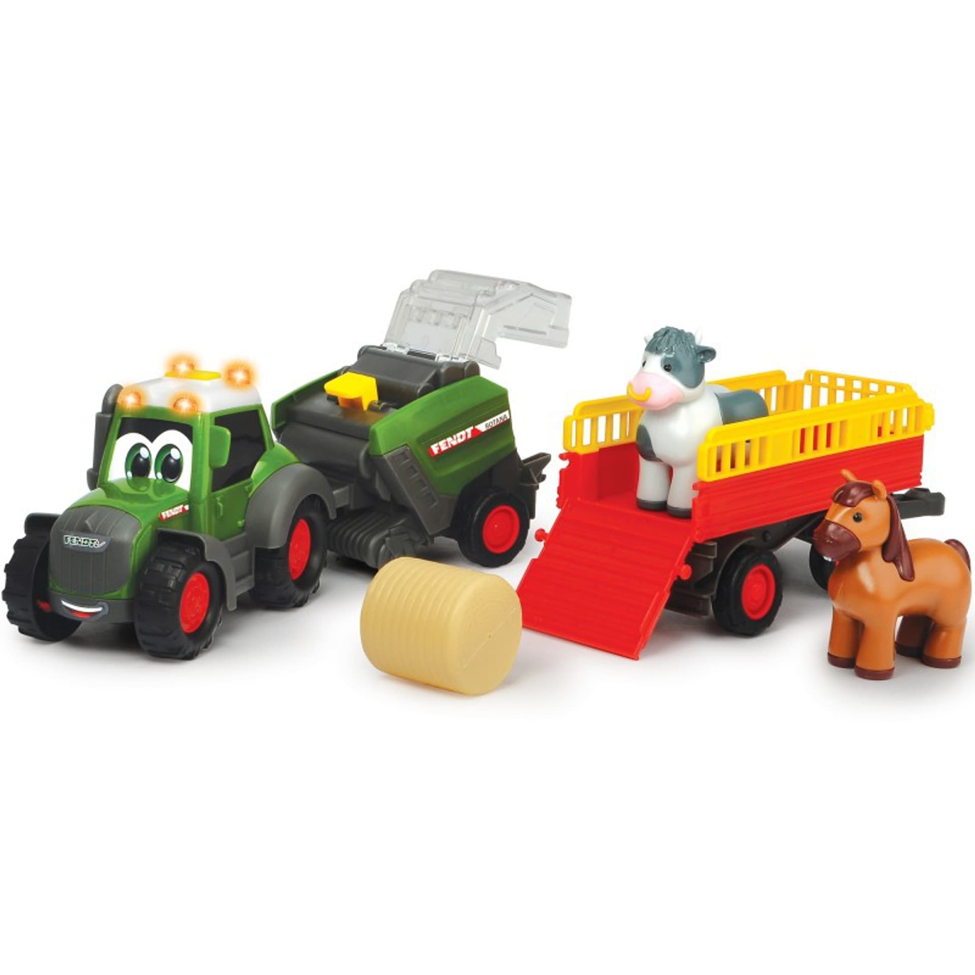 

DICKIE ABC Farma Traktor Fendt Zestaw Farmera