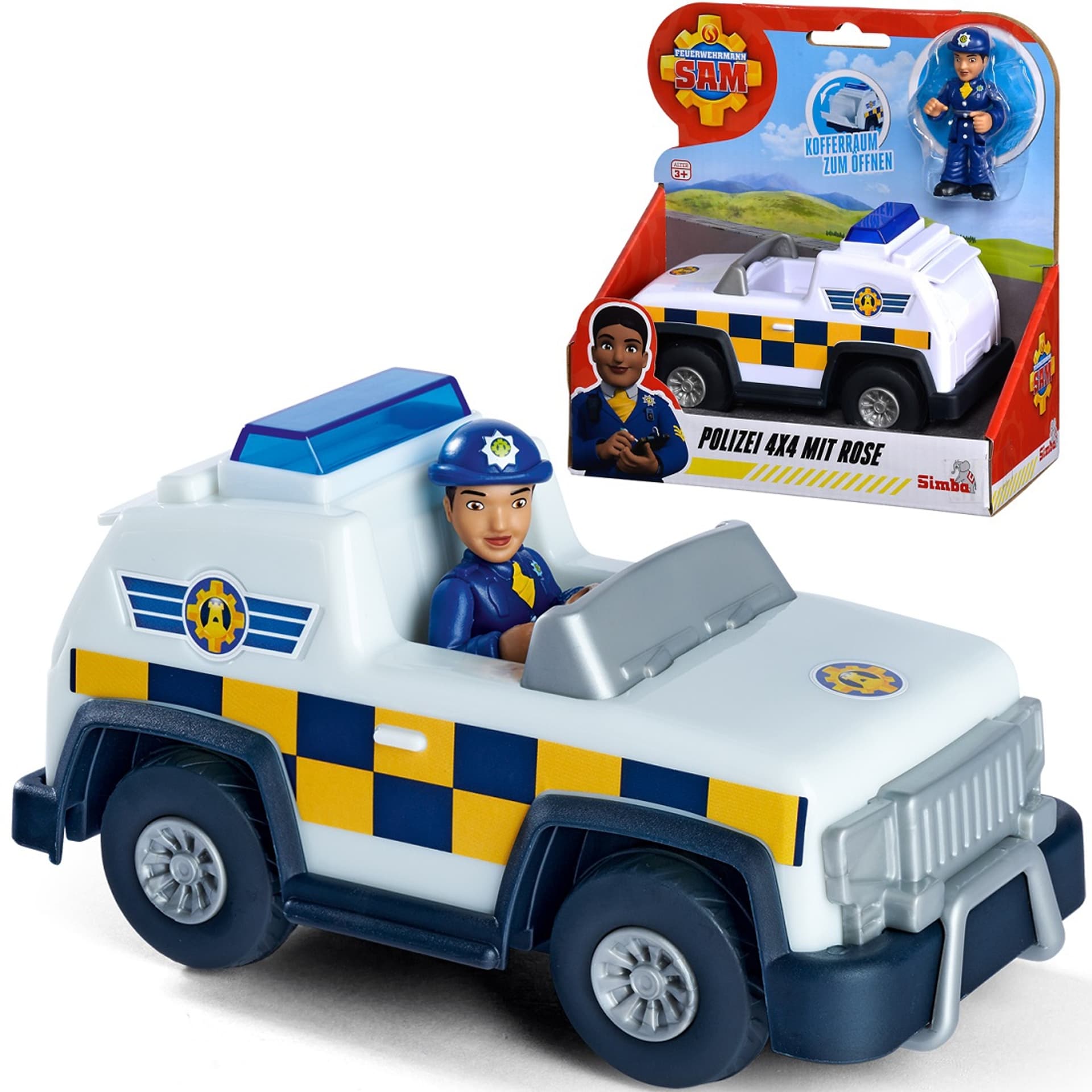 

Jeep policyjny Strażak Sam 4x4 mini