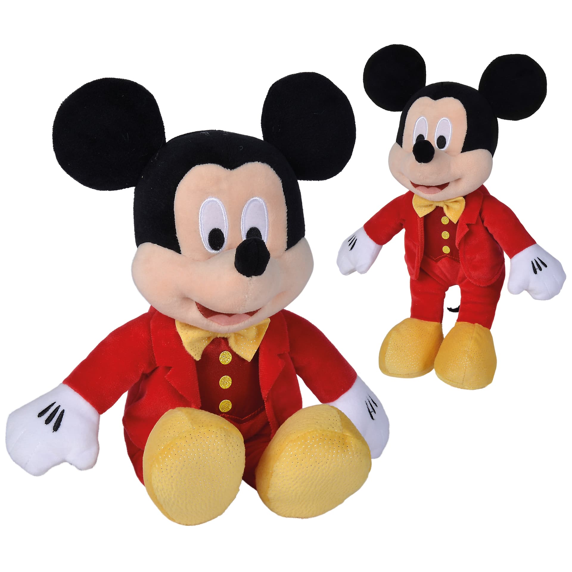 

SIMBA DISNEY Maskotka Myszka Mickey w połyskującym czerwonym smokingu 25cm