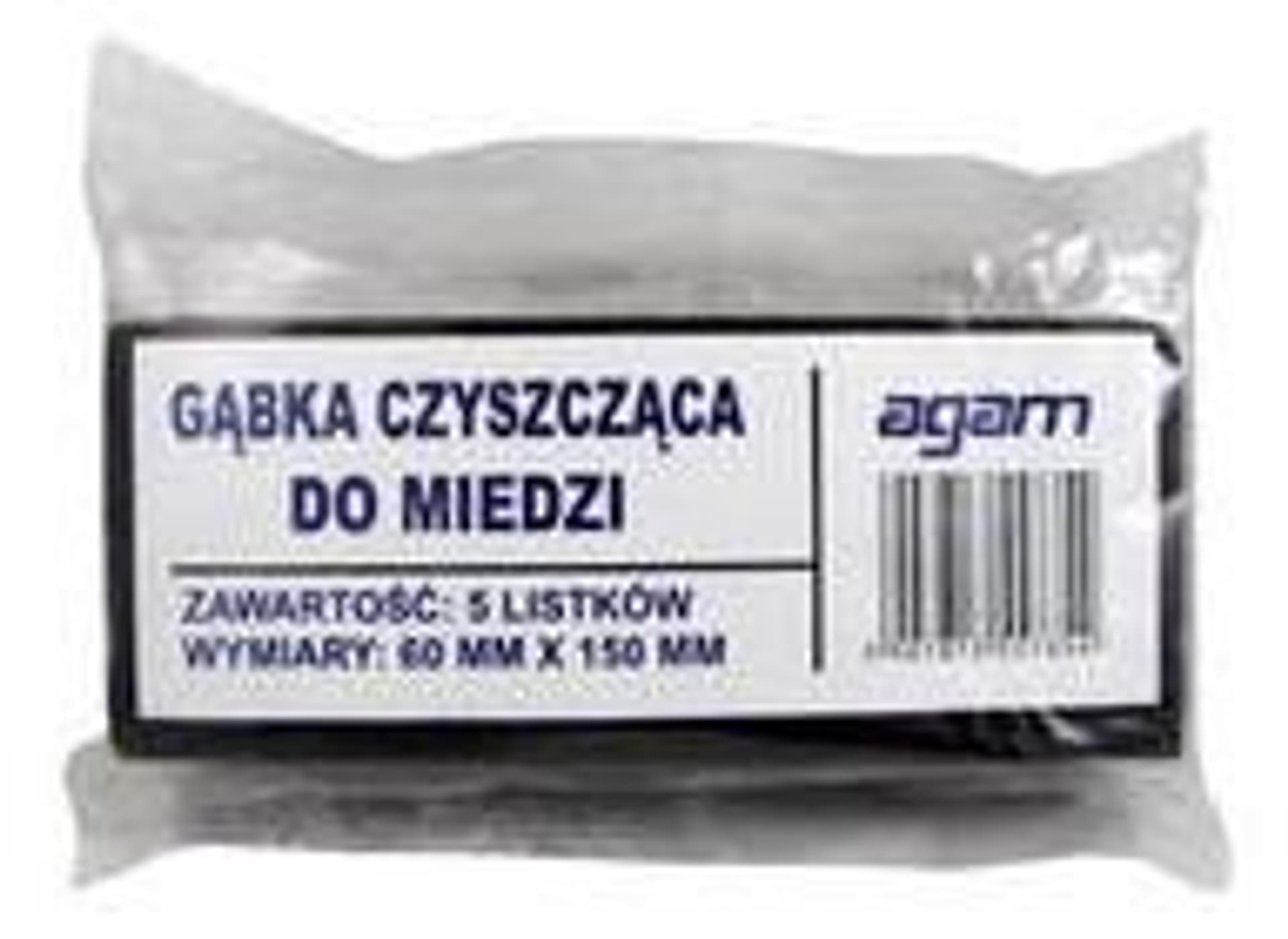 

GĄBKA CZYSZCZACA DO RUR MIEDZIANYCH 60*150MM 10 LISTKÓW