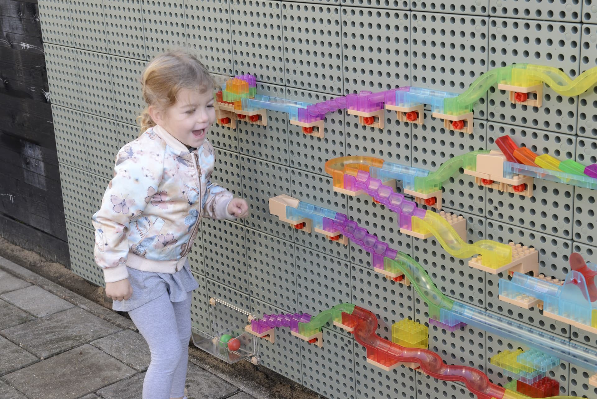 

MASTERKIDZ Zestaw Konstrukcyjny Tor dla Piłek Tablica STEM 120elementów