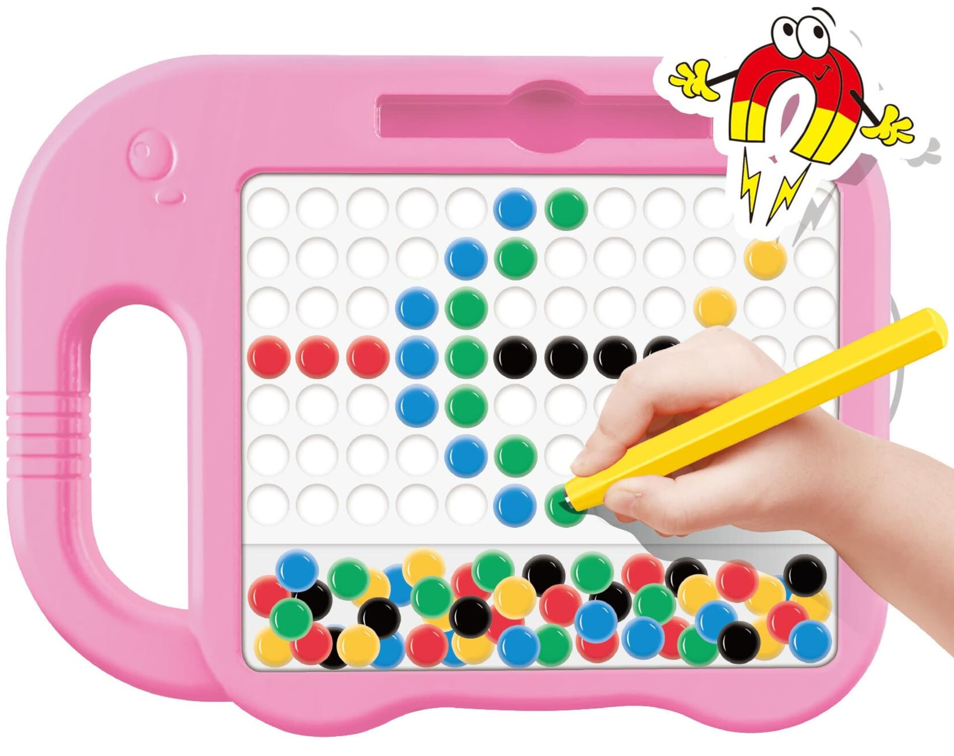 

WOOPIE Tablica Magnetyczna dla Dzieci Montessori MagPad Słonik