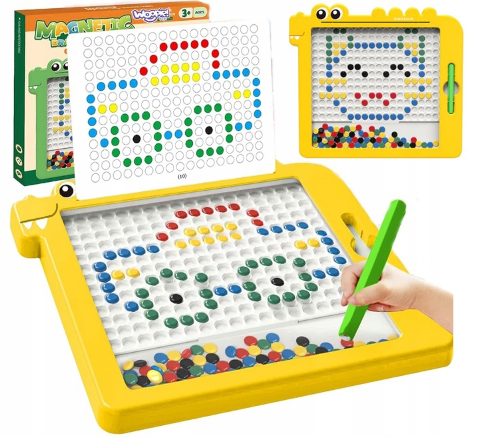 

WOOPIE Tablica Magnetyczna dla Dzieci Montessori MagPad Dinozaur