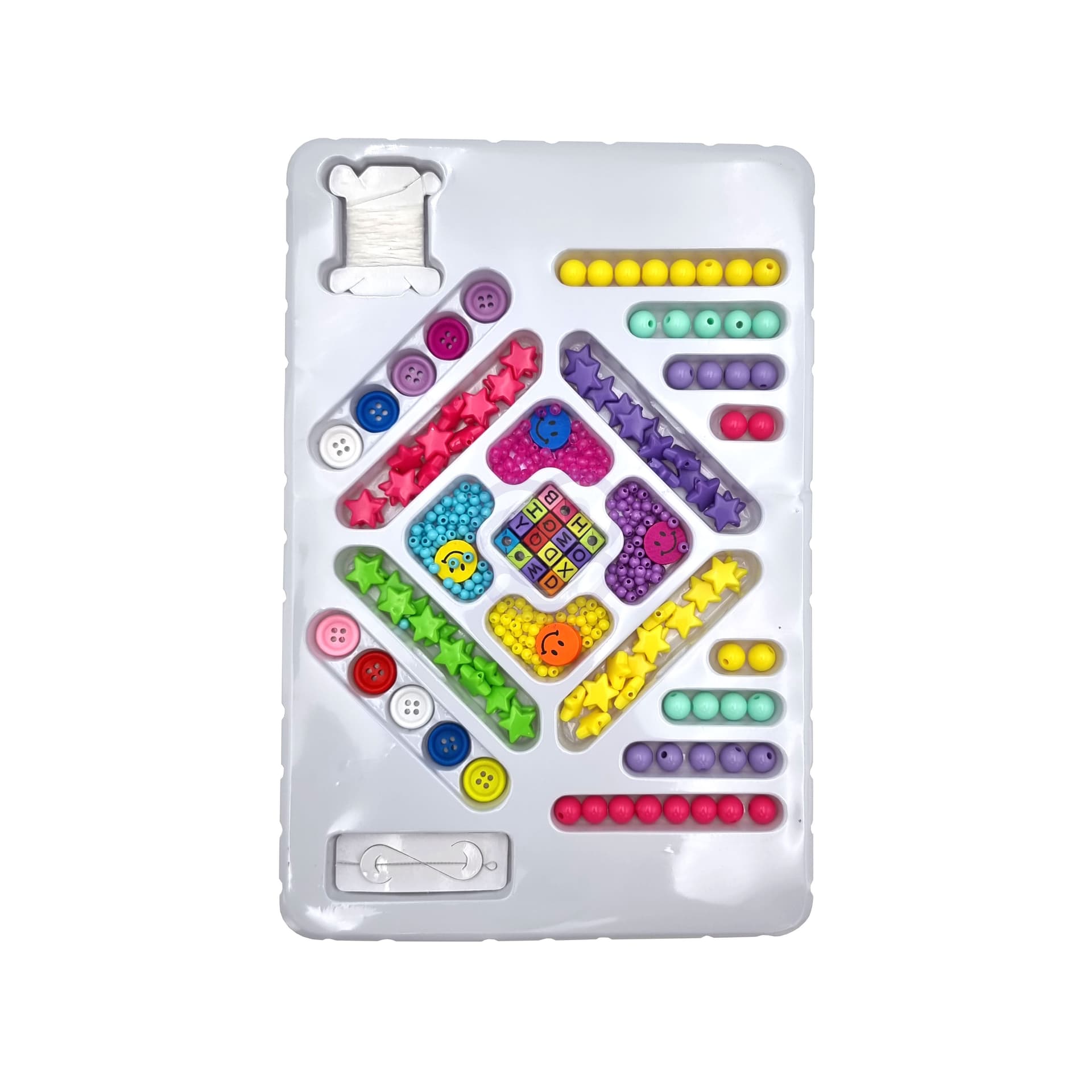 

WOOPIE ART&FUN Zestaw do Robienia Biżuteri Bransoletek Wisiorków