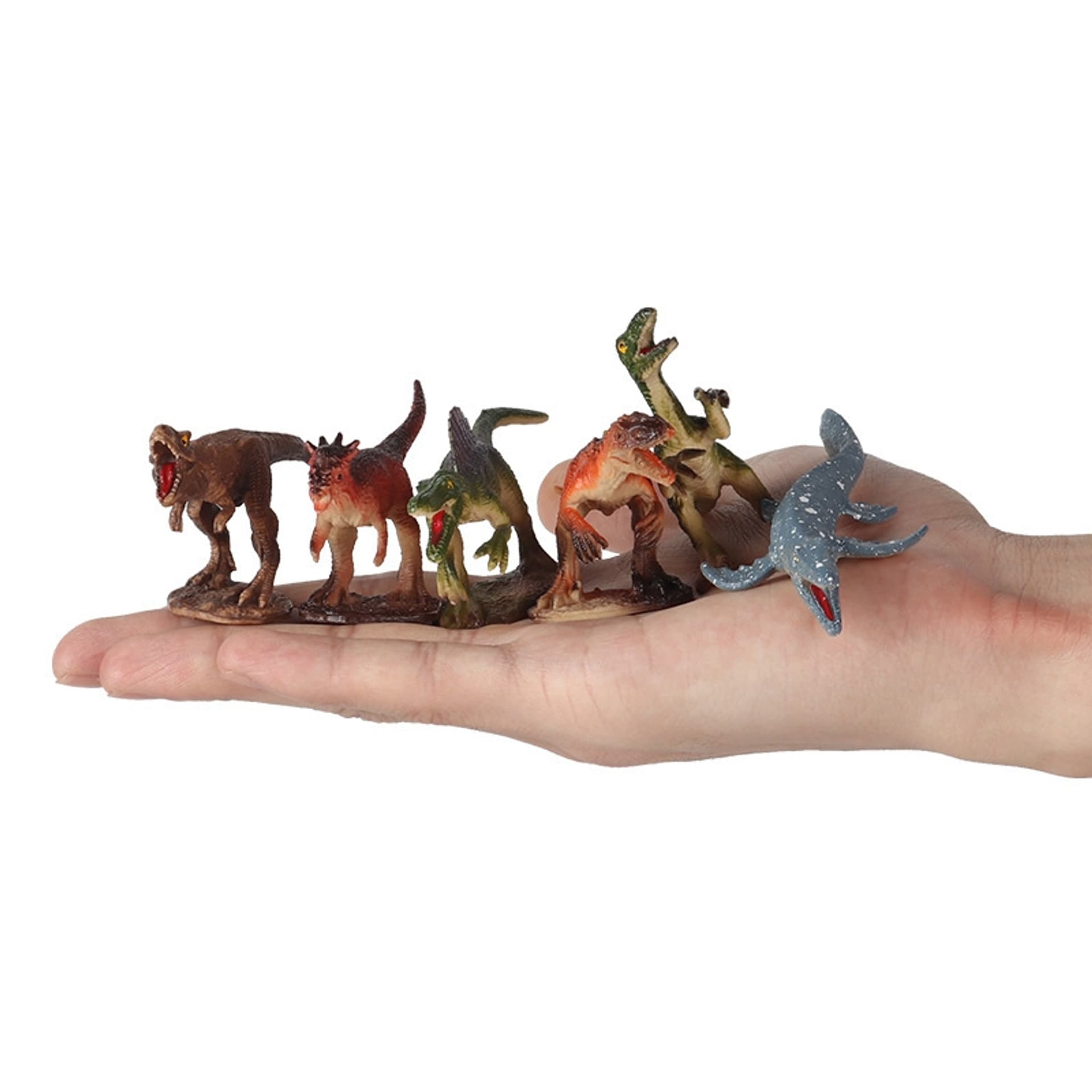 

WOOPIE Zestaw Figurki Dinozaury 18 szt. - wersja 1