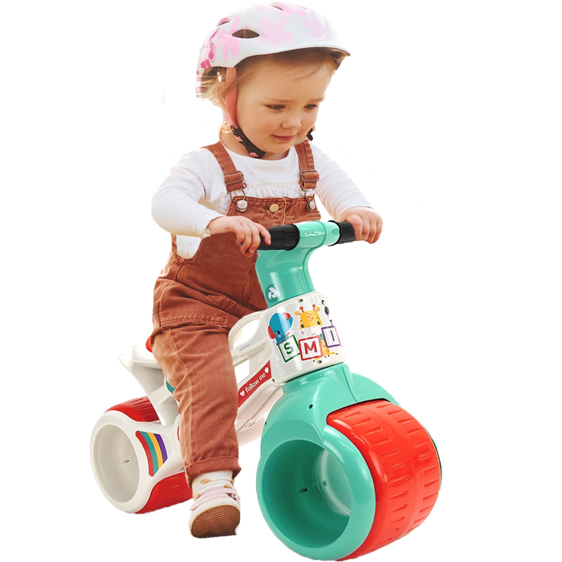 

INJUSA Jeździk Rowerek Biegowy Fisher Price Szerokie Koła