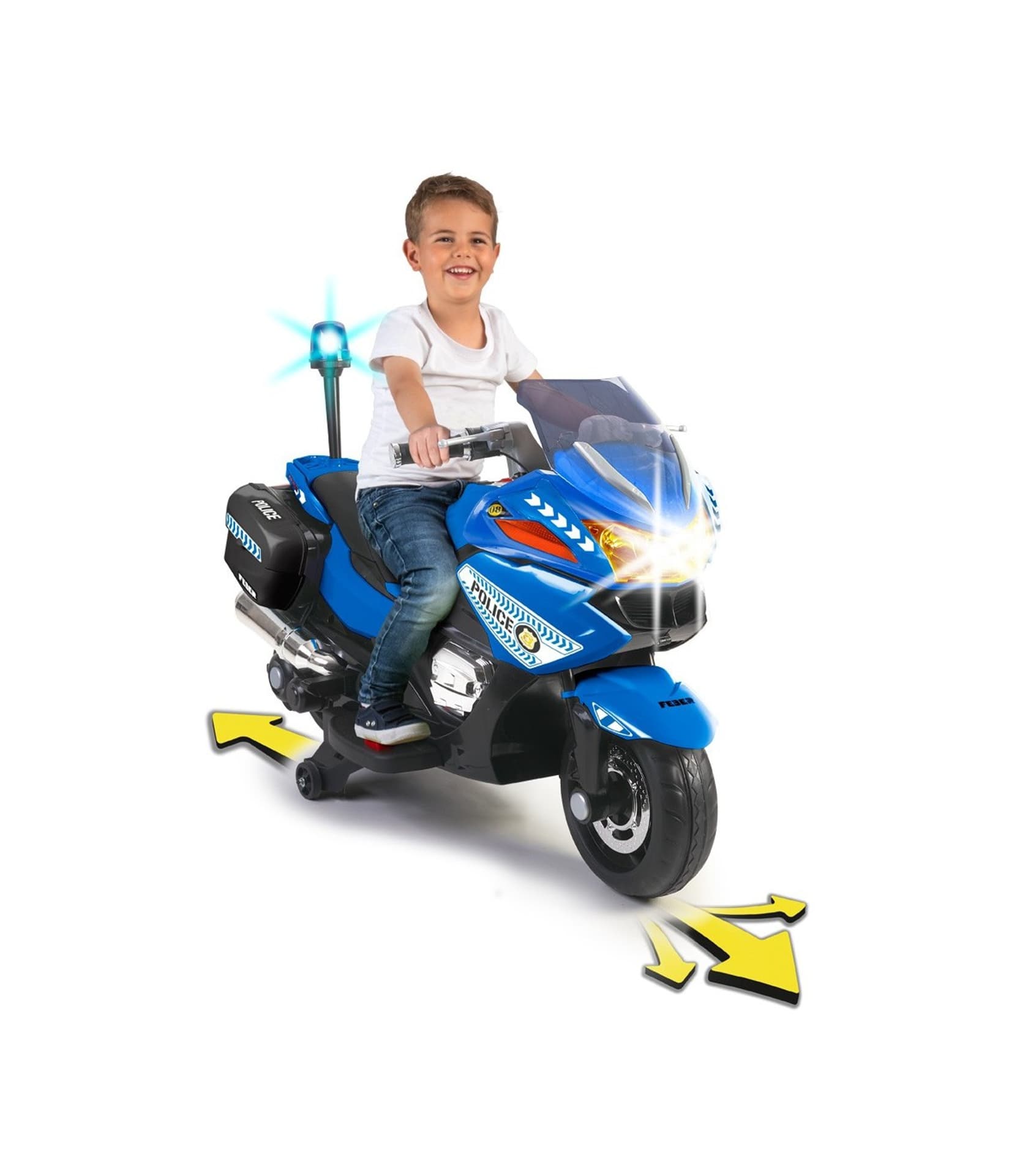 

FEBER Motor Policyjny na Akumulator 12V do 30 kg