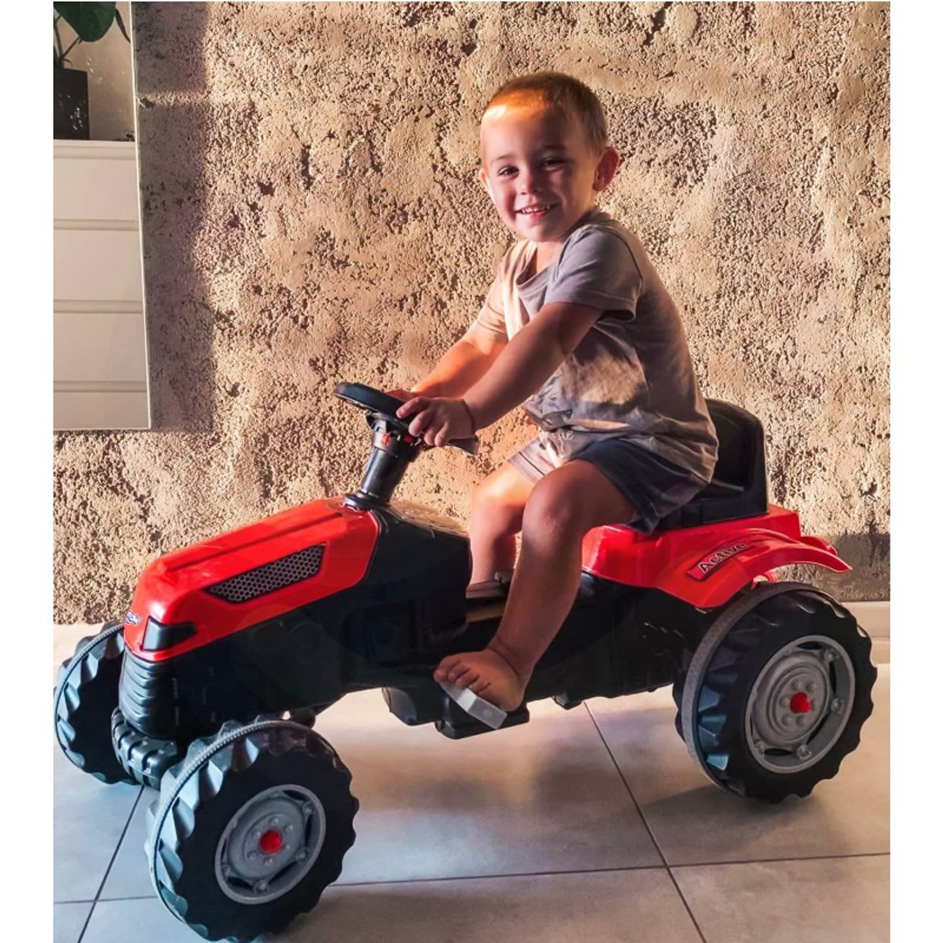 

WOOPIE Traktor na Pedały Farmer GoTrac Ciągnik Ciche Koła