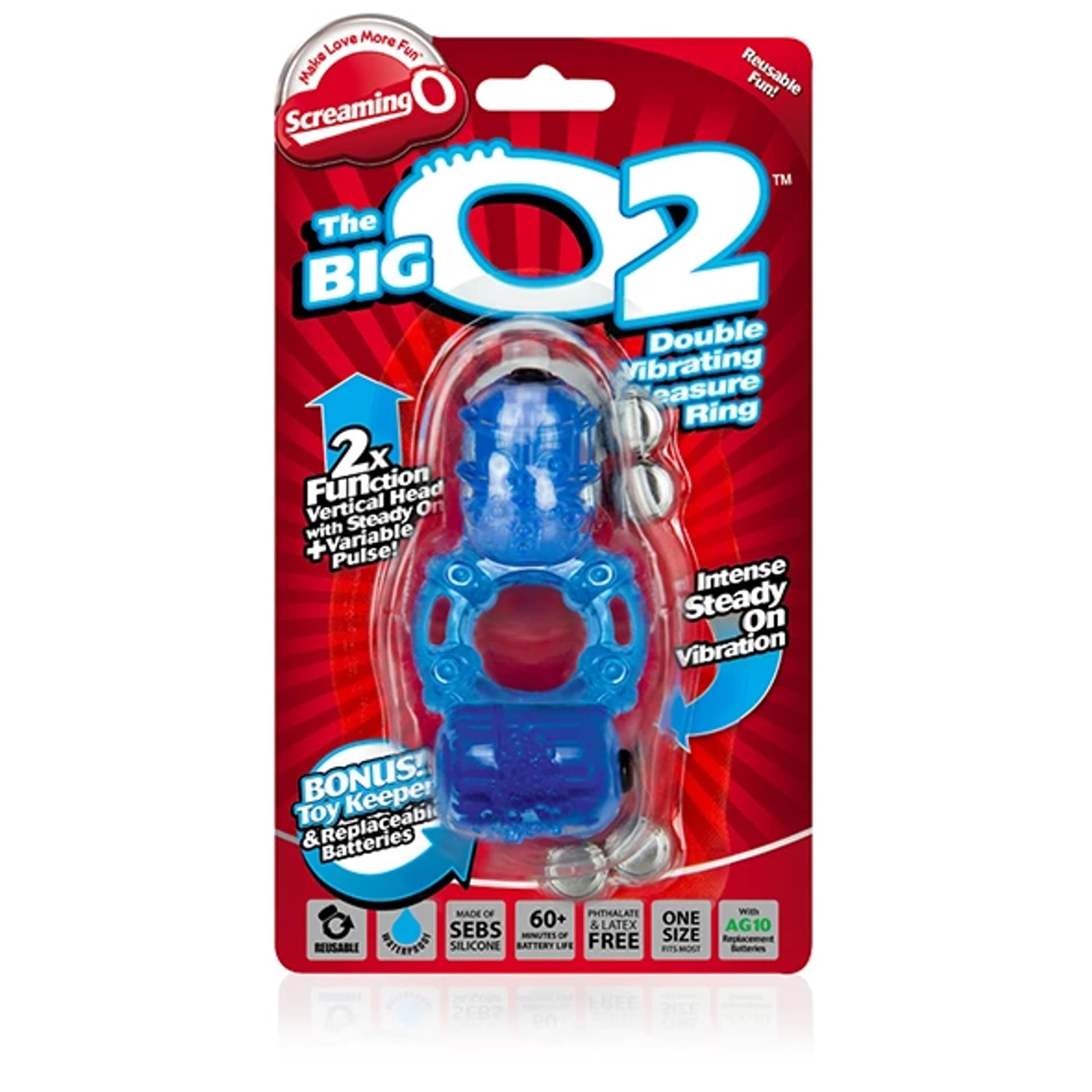 

Pierścień wibrujący - The Screaming O The Big O 2 Blue