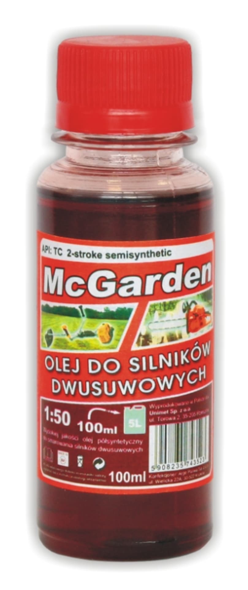 

OLEJ DO MIESZANKI DO SILNIKÓW 2-SUWOWYCH 100 ML