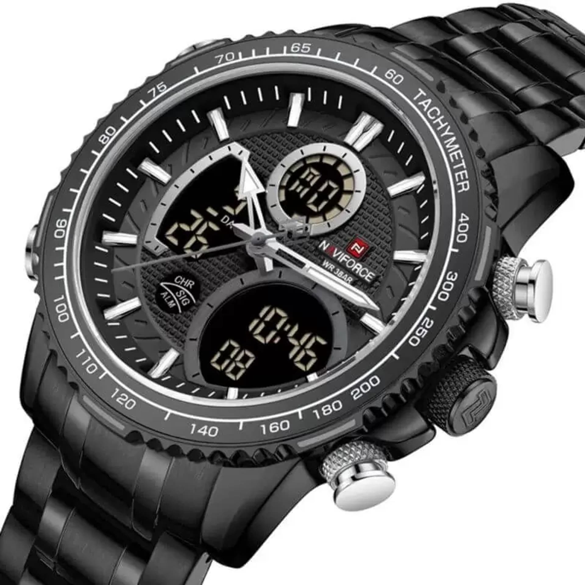 

ZEGAREK MĘSKI NAVIFORCE NF9182 B/ B + BOX