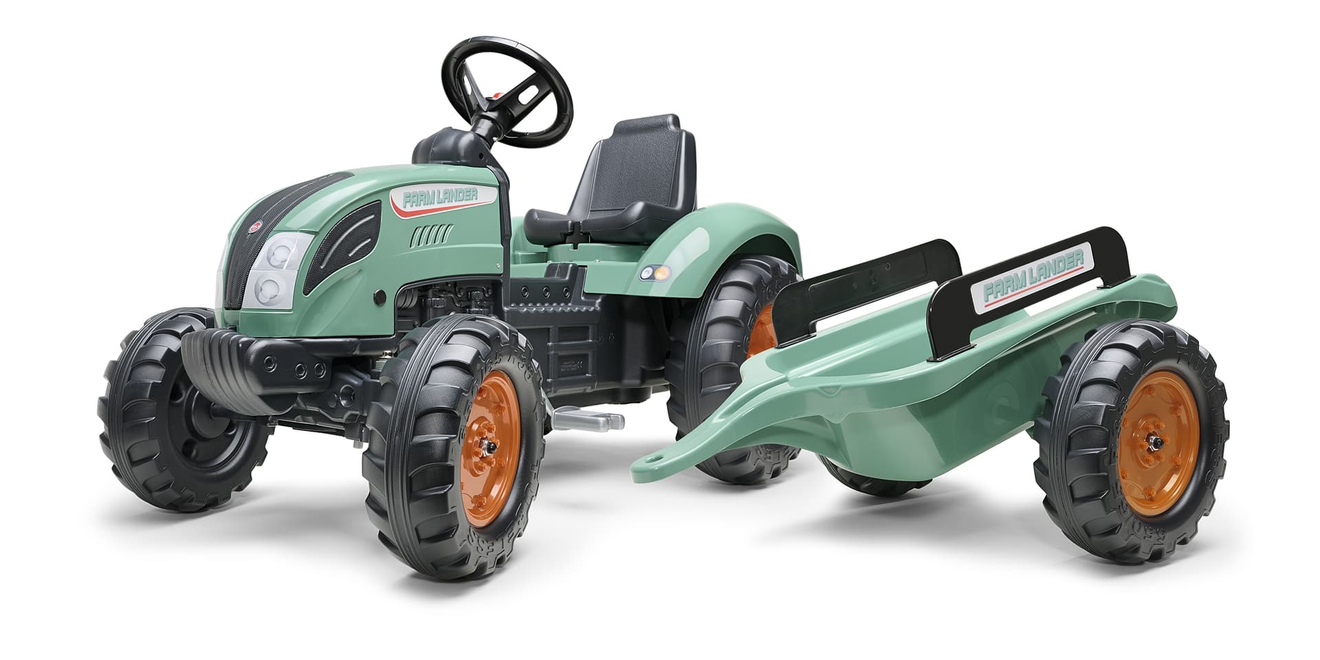 

FALK Traktor Lander Zielony na Pedały z Przyczepką od 3 Lat