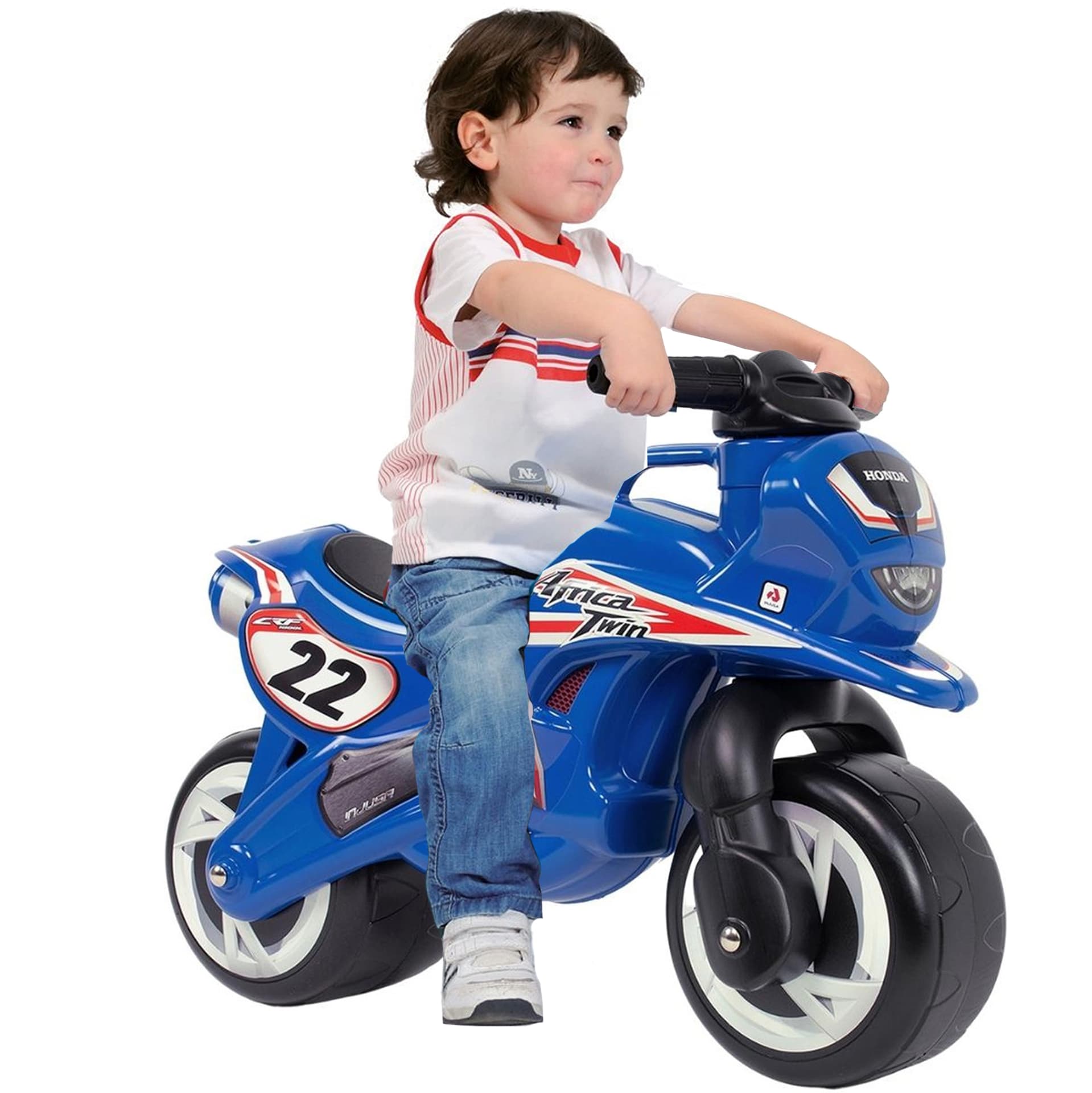 

Injusa Jeździk Motor Ścigacz Honda Biegowy
