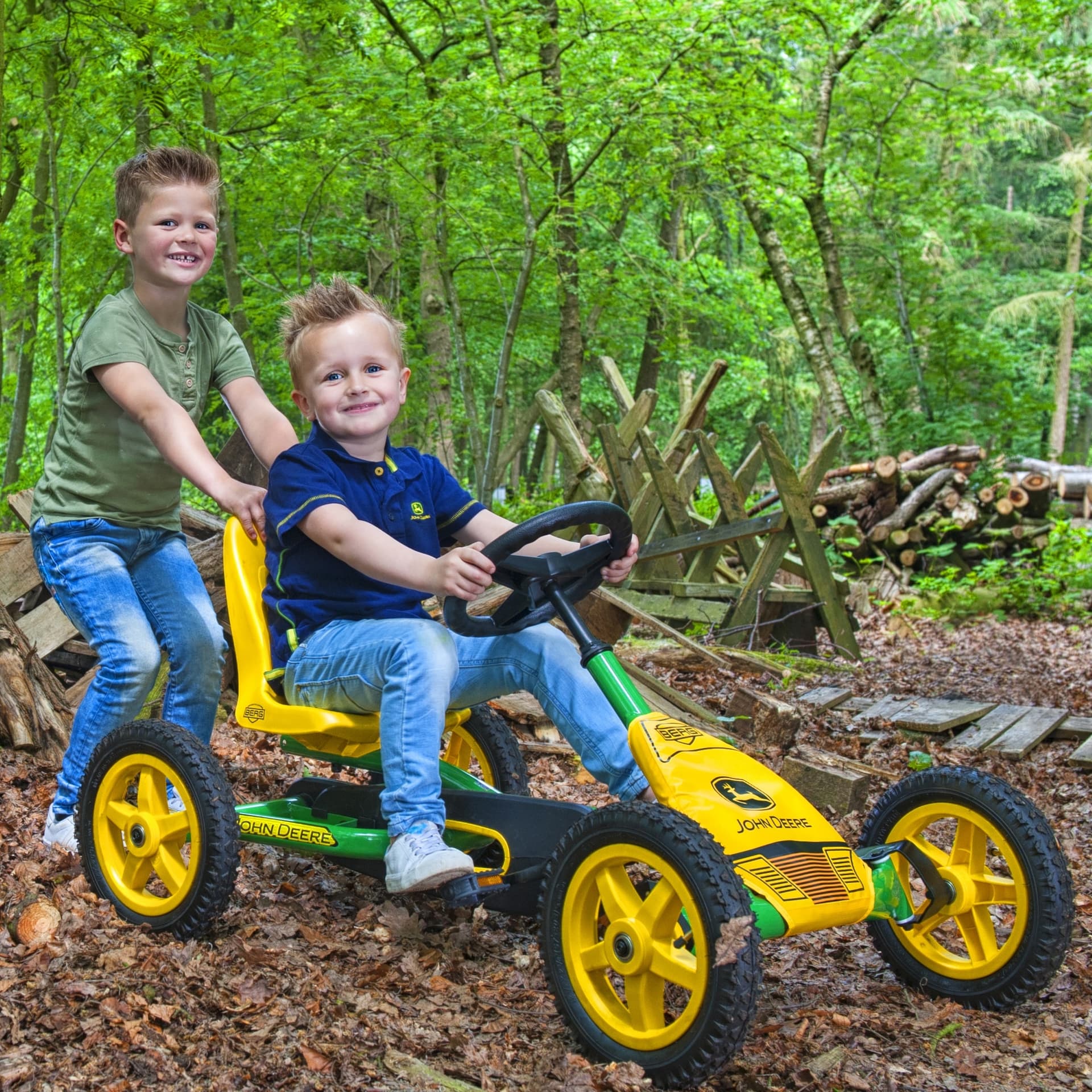 

BERG Gokart na Pedały Buddy John Deere 3-8 lat do 50 kg