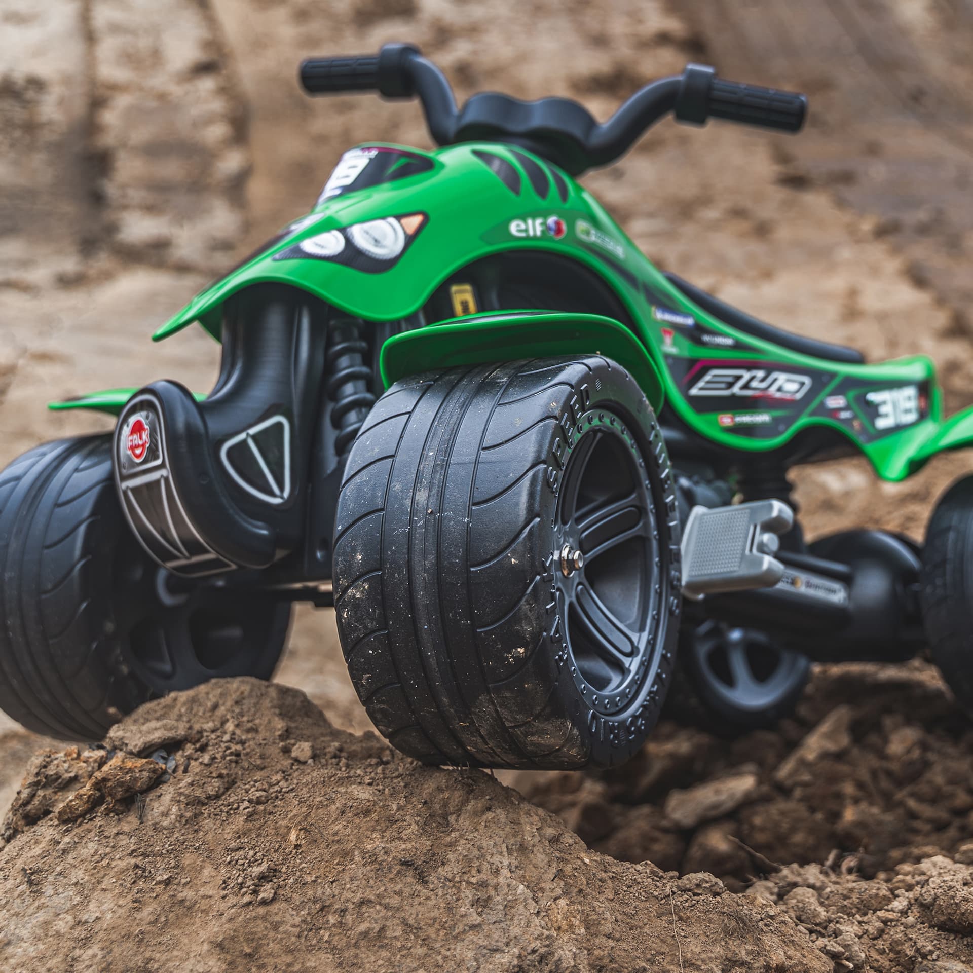 

FALK Quad Bud Racing Team Zielony na Pedały od 3 Lat