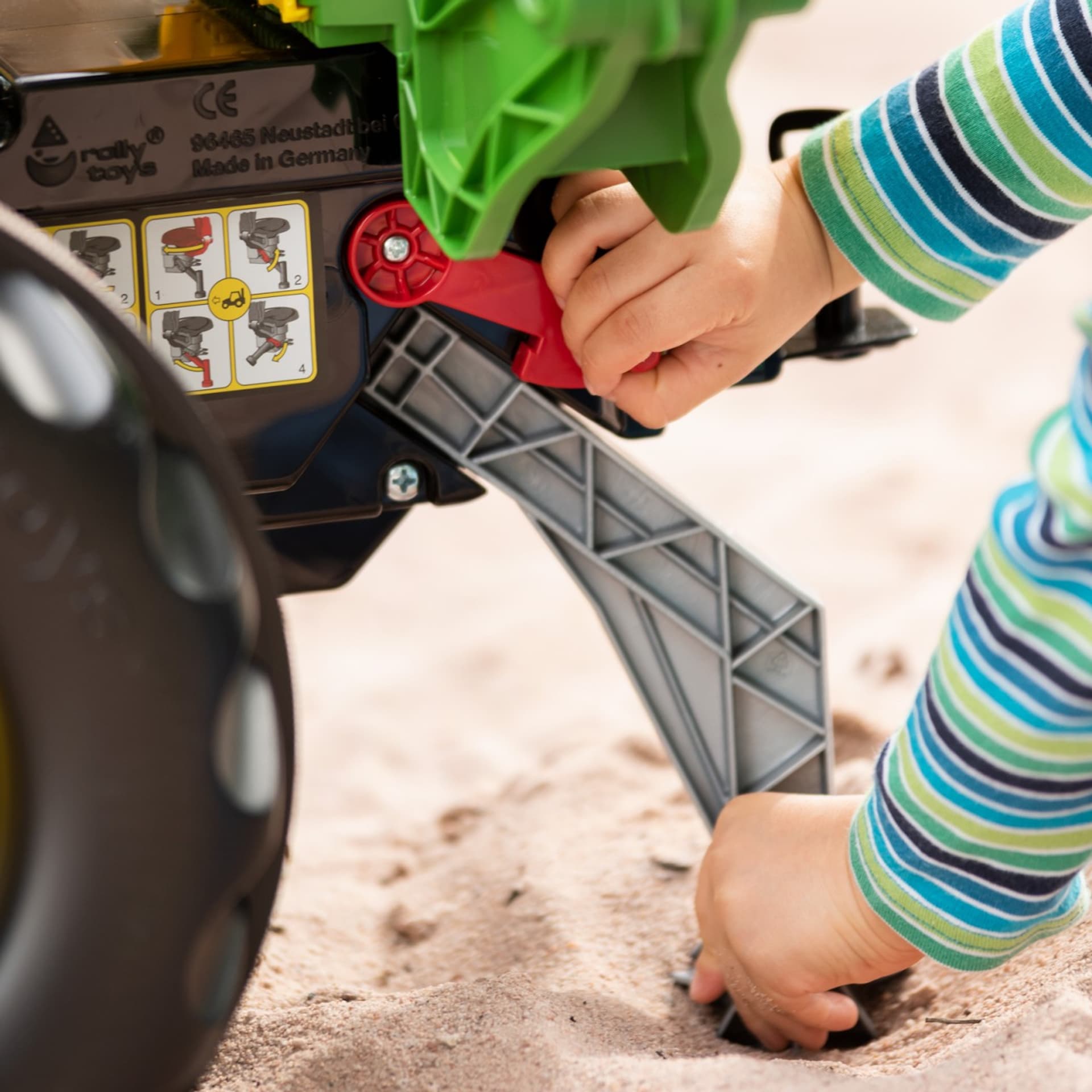 

Rolly Toys Koparka doczepiana John Deere łyżka