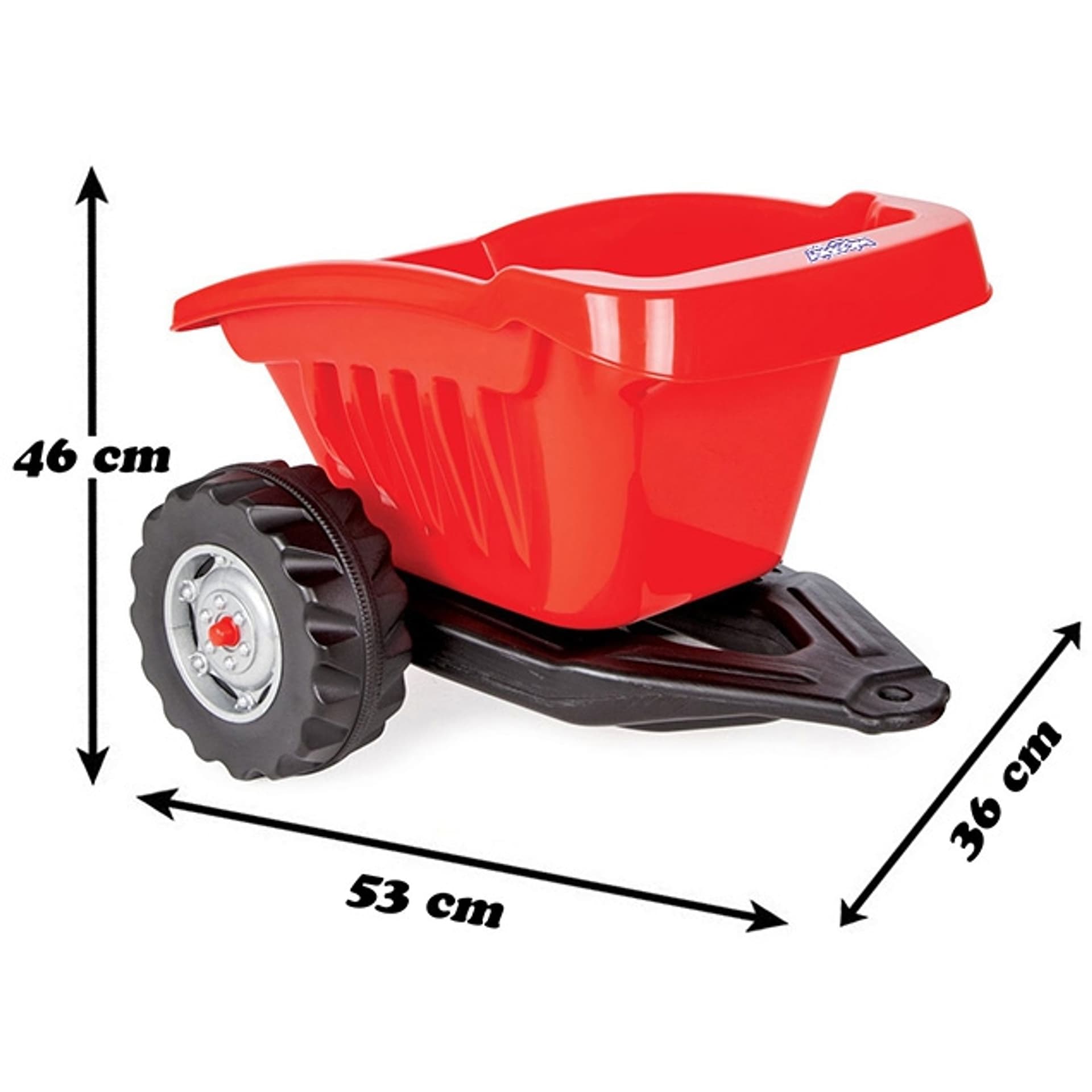 

WOOPIE Przyczepka ACTIVE TARILER Czerwona 35 kg