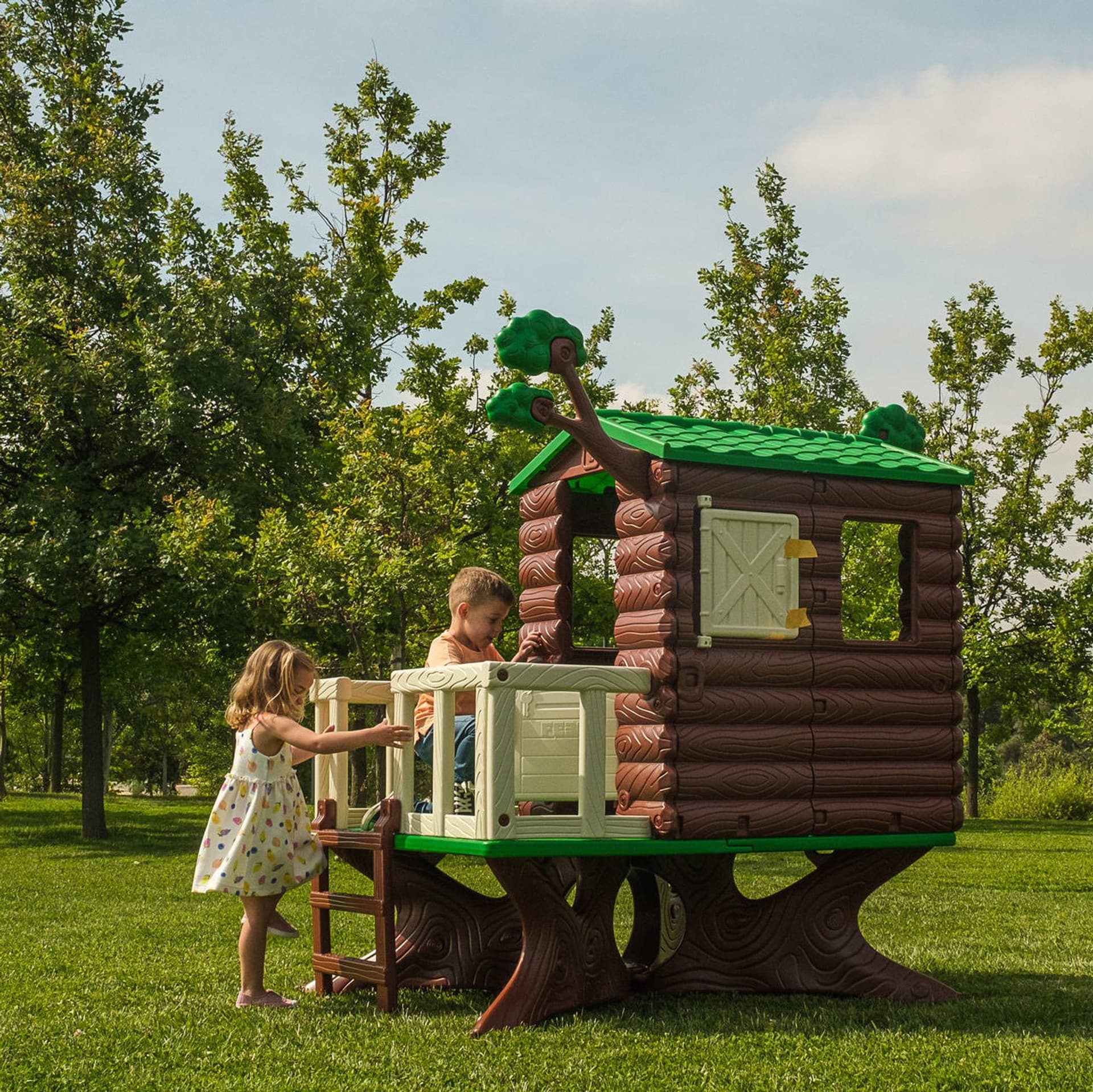 

FEBER Domek na Drzewie Ogrodowy dla Dzieci House on The Tree