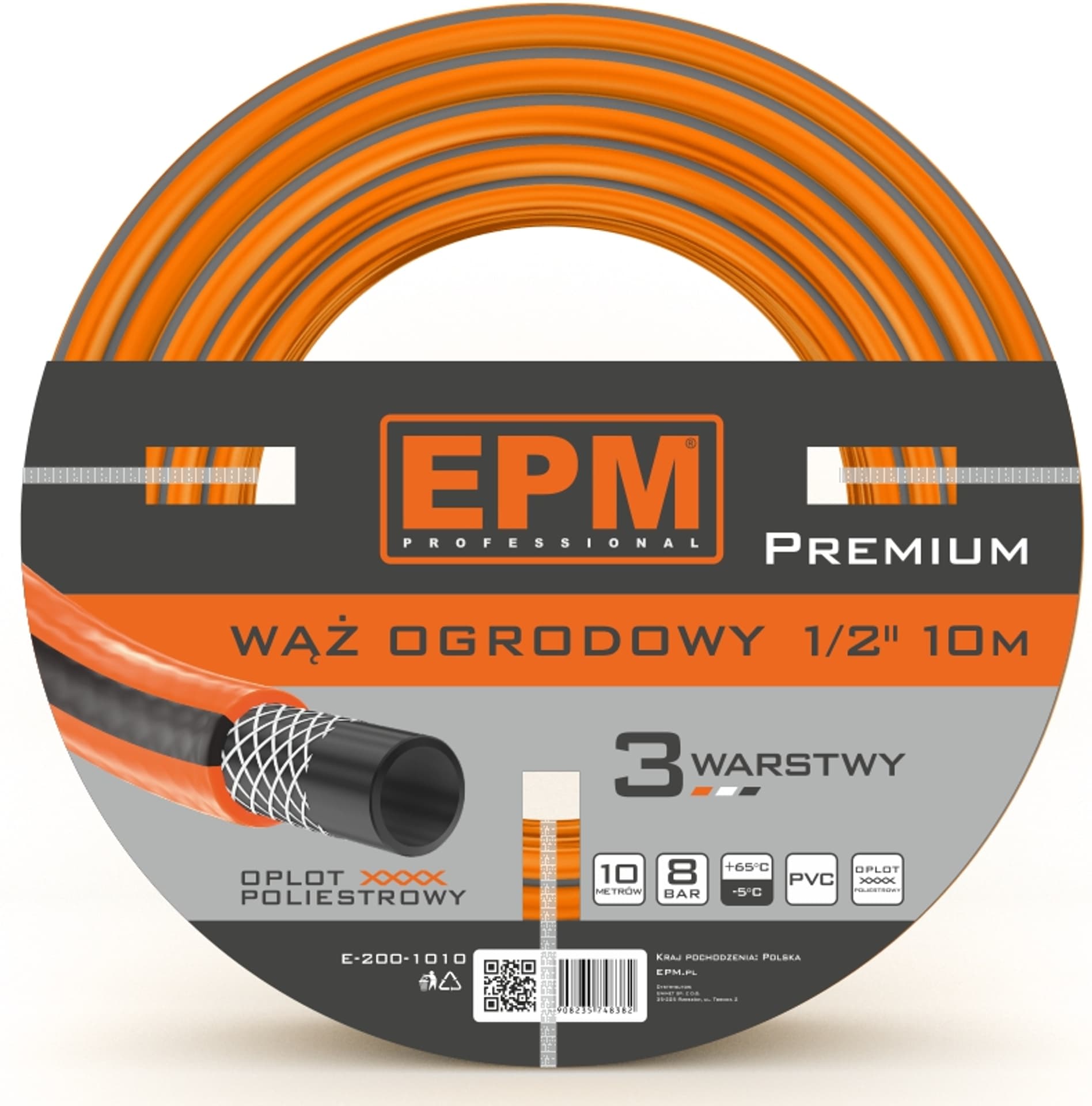 

WĄŻ ZBROJONY DO URZĄDZEŃ ZRASZAJĄCYCH 1/2 10MB PREMIUM