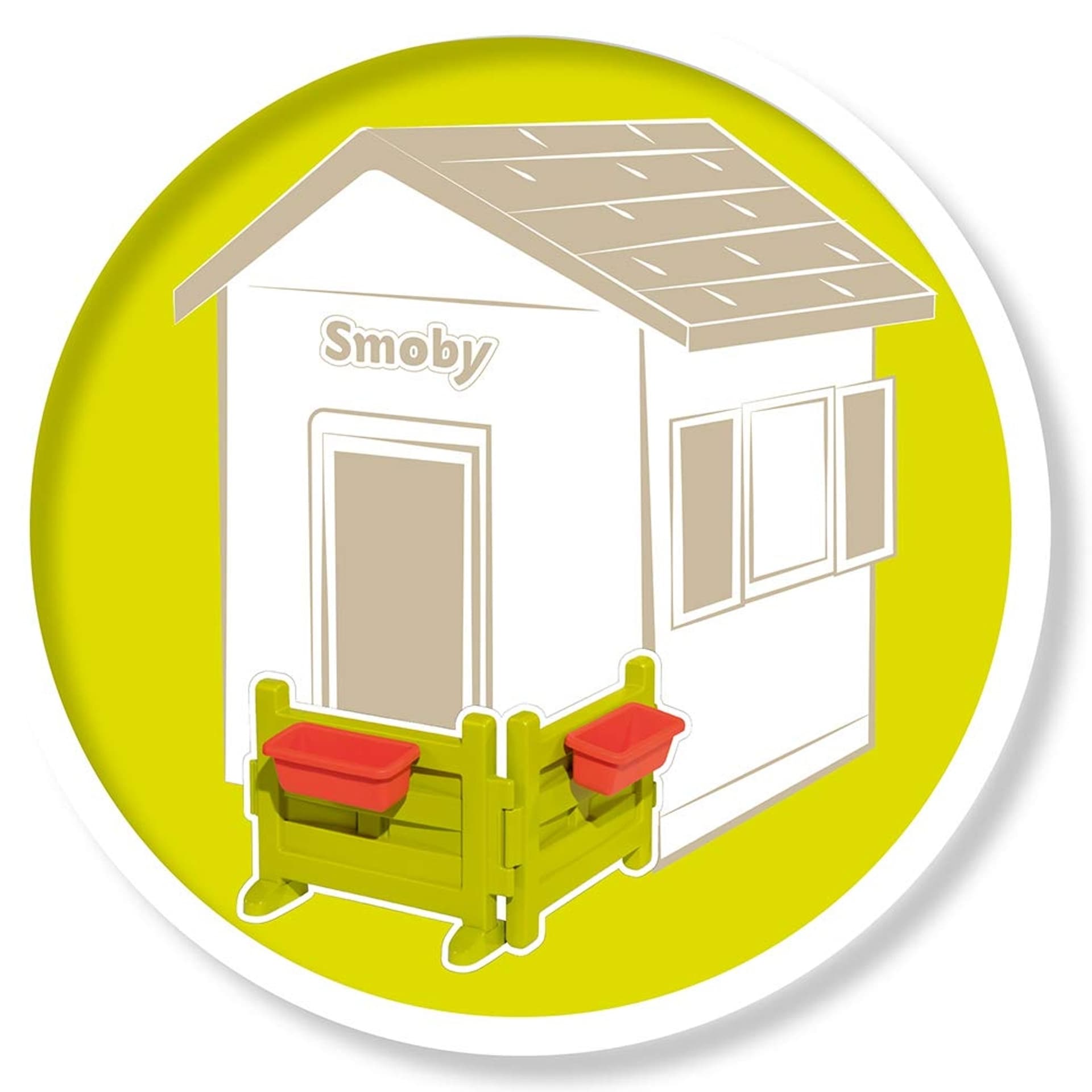 

Smoby Ogródek do domku Neo Jura