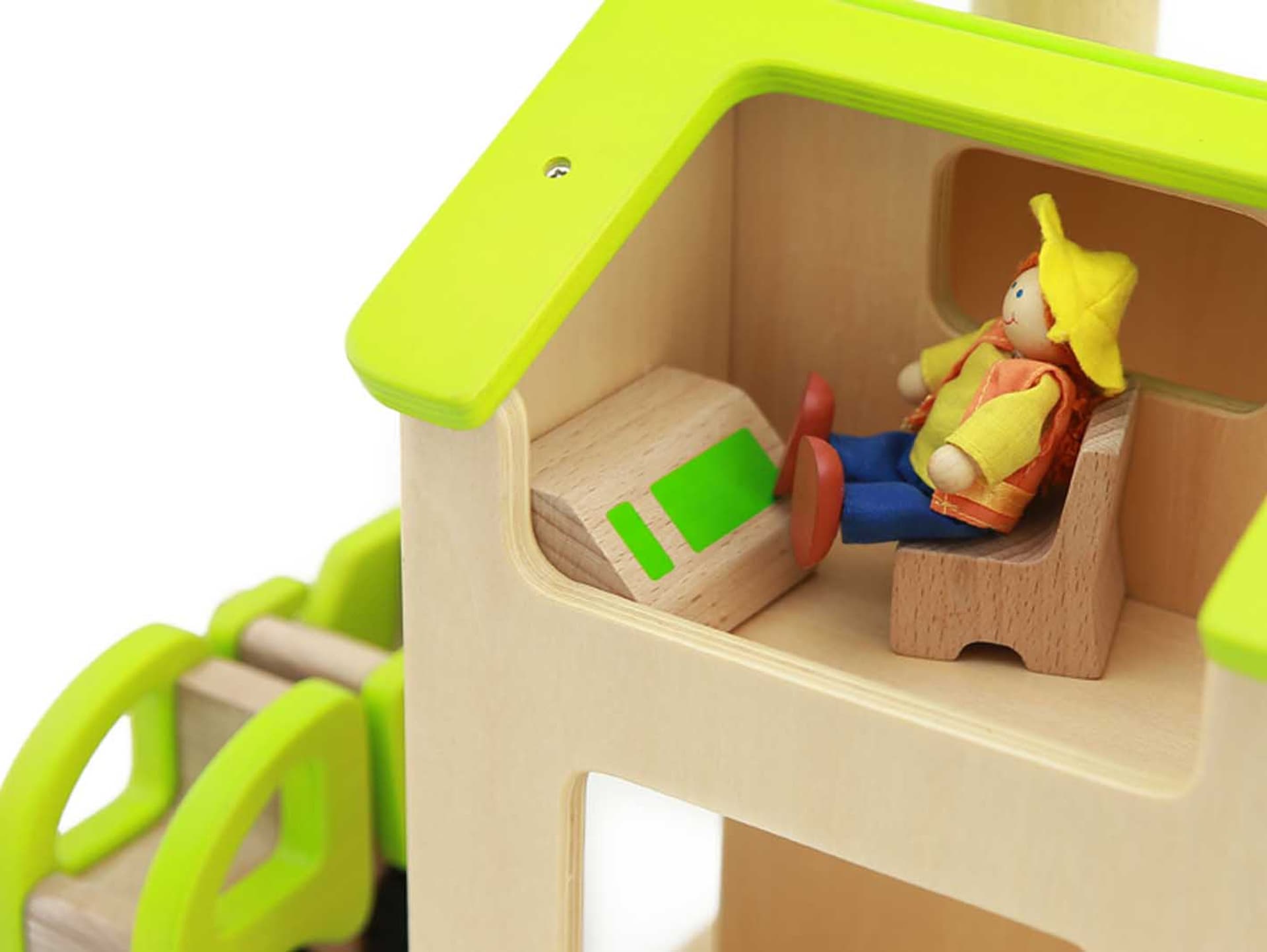 

Stacja Sortowania Śmierci I Recyklingu Drewniana Makieta Masterkidz