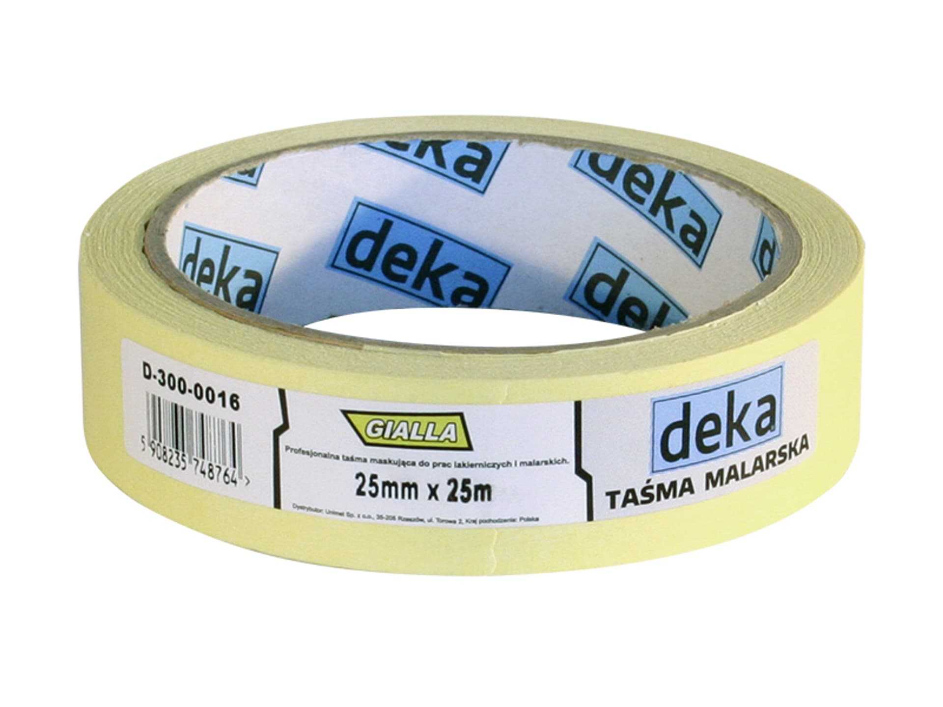 

TAŚMA MALARSKA GIALLA 38MM*25M
