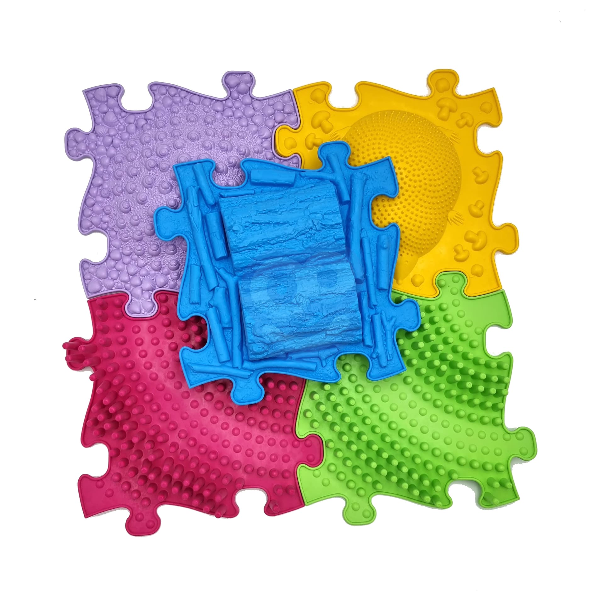 

WOOPIE Mata Sensoryczna Ortopedyczna Puzzle 5 el.